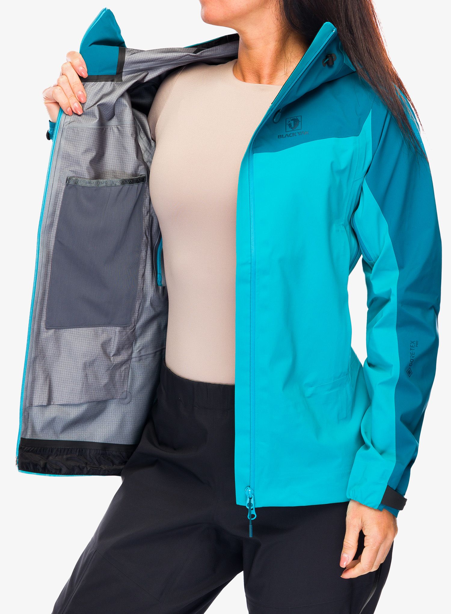 GORE-TEX ženska jakna BlackYak Barzona Jacket - capri breeze