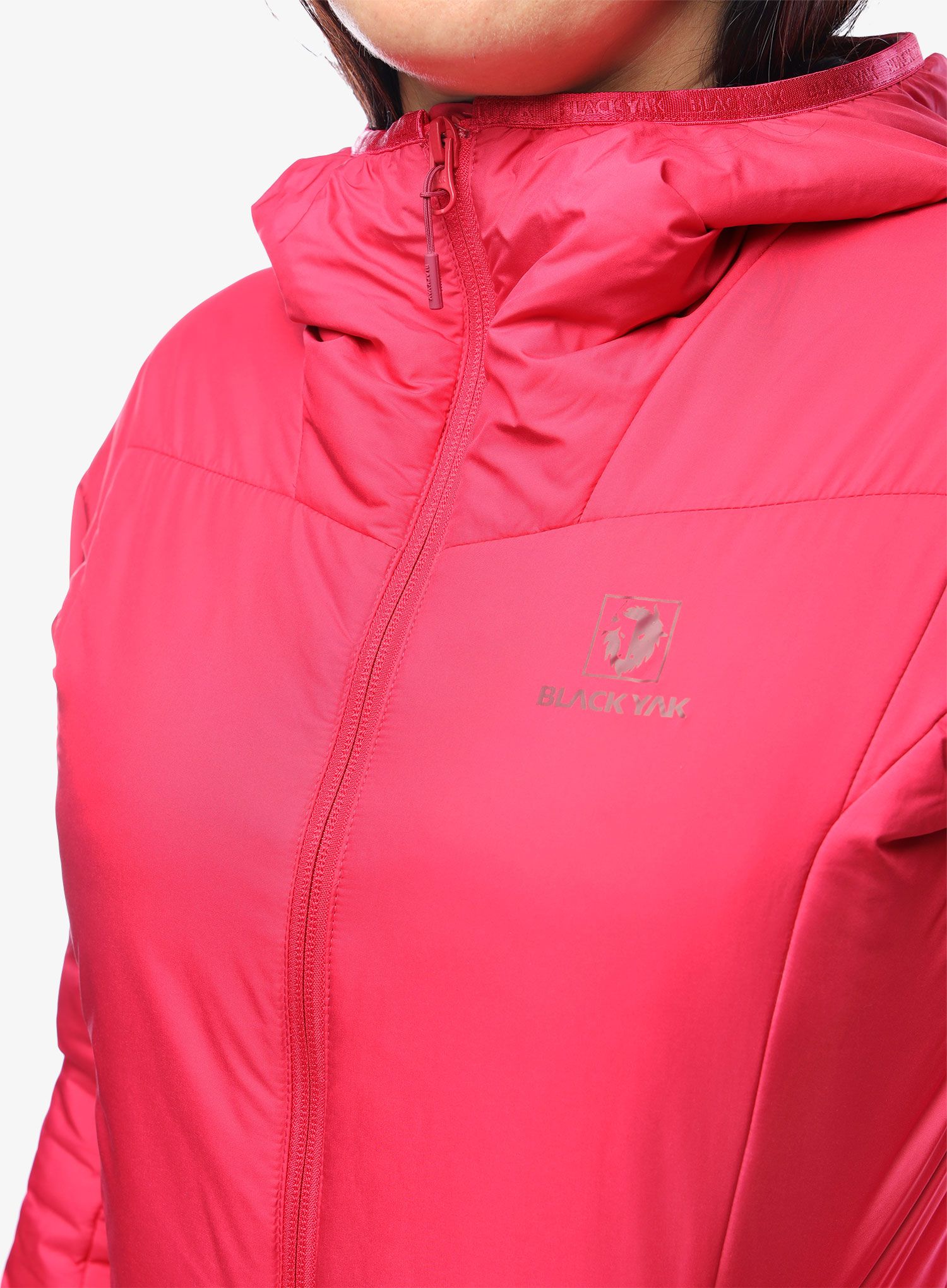 Jakna s postavom ženska BlackYak Calvana Hoody - love potion