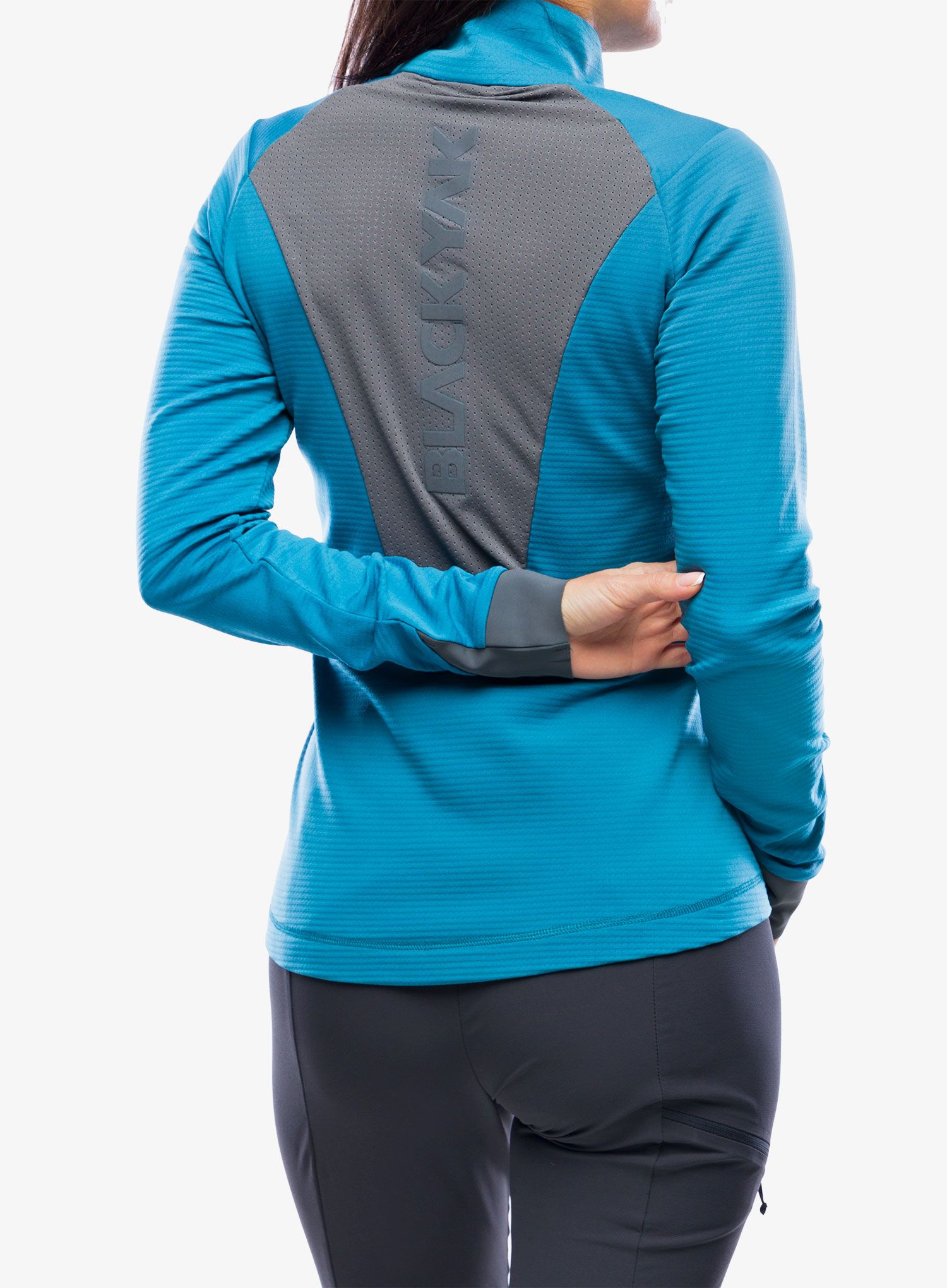 Ženska dukserica BlackYak Carora Shirt - lyons blue