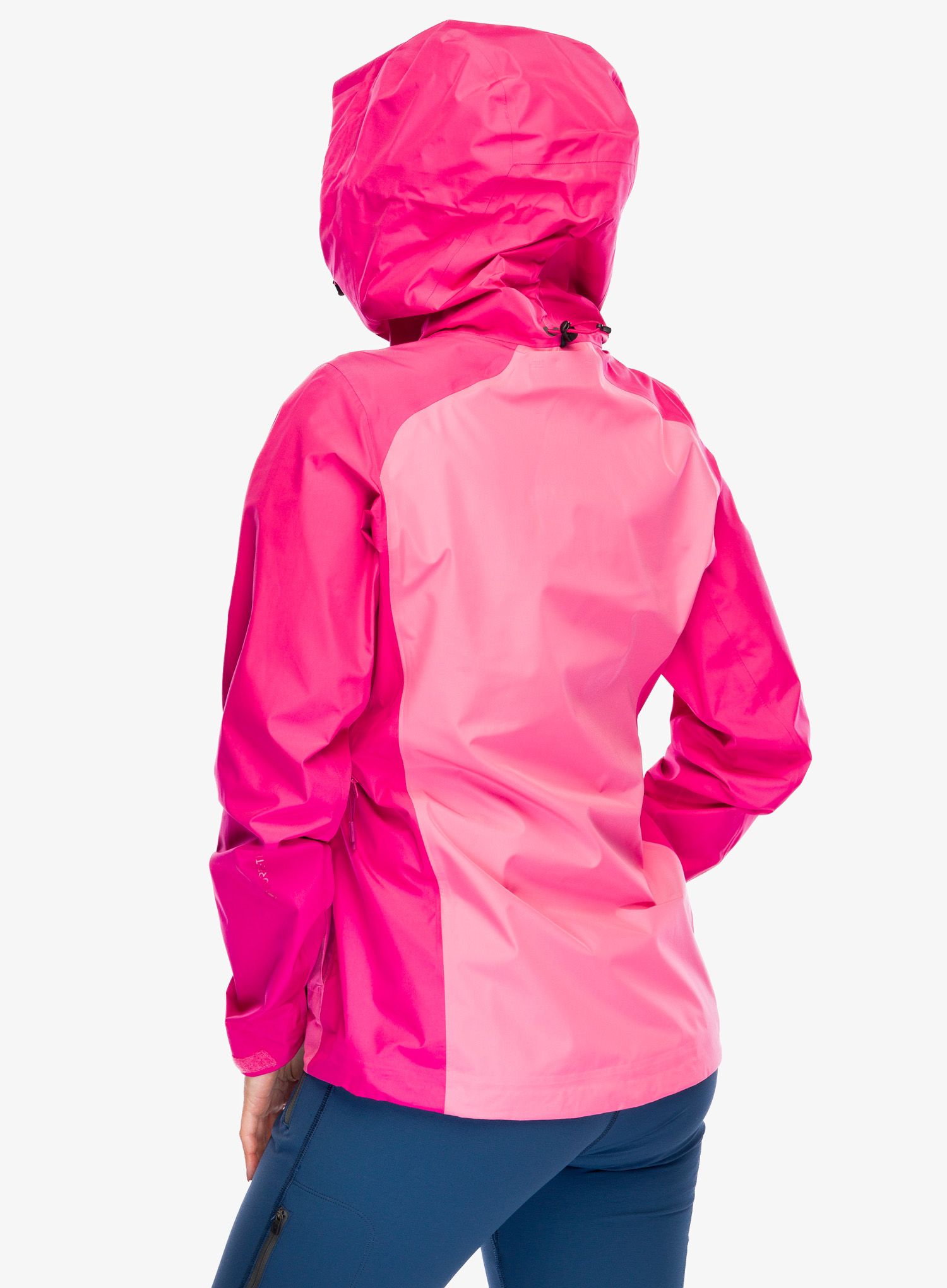 Ženska kišna jakna BlackYak Zebu Jacket - honey suckle