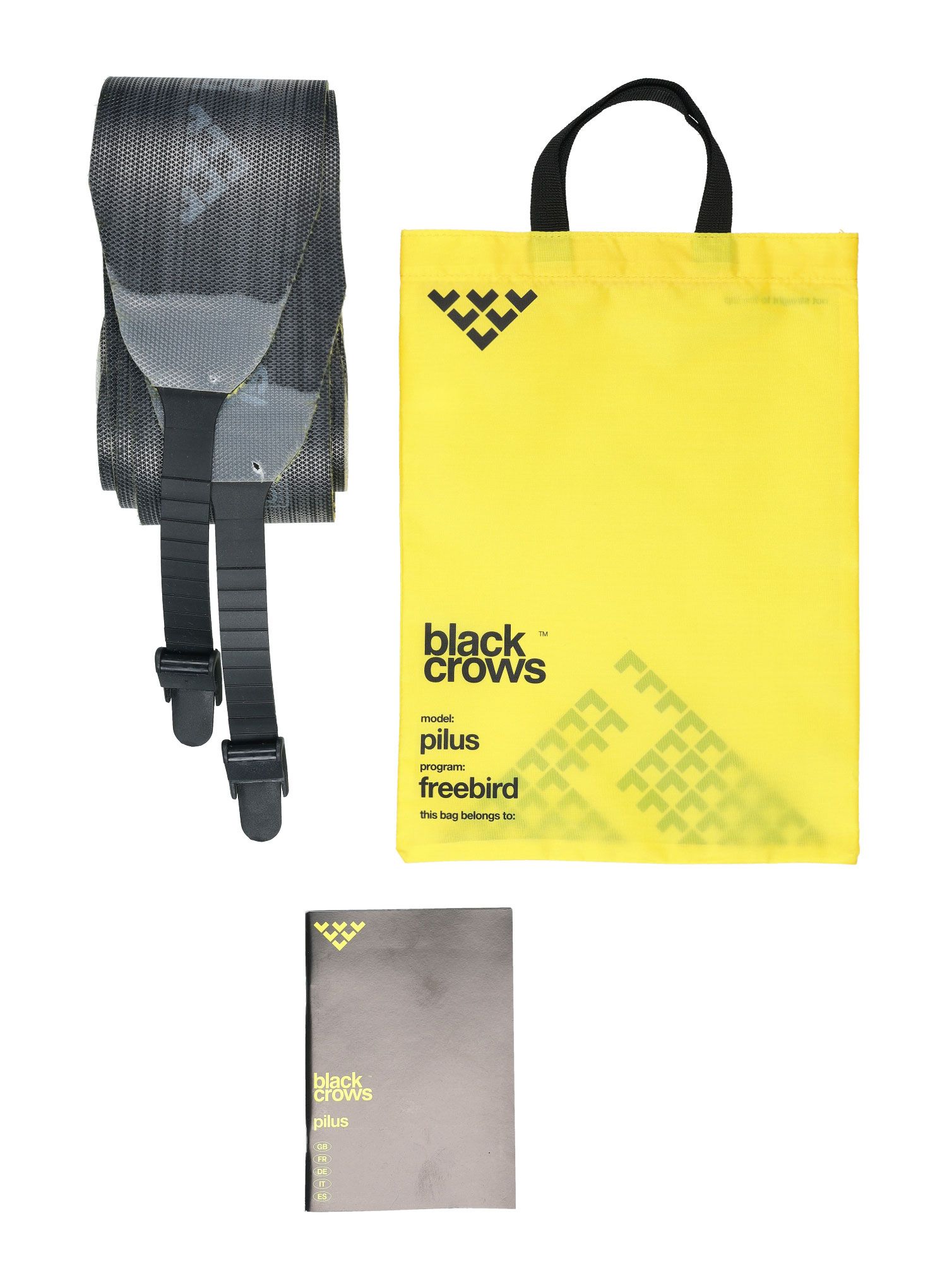 Kože za turno skijanje Black Crows Pilus Camox Freebird - yellow/black