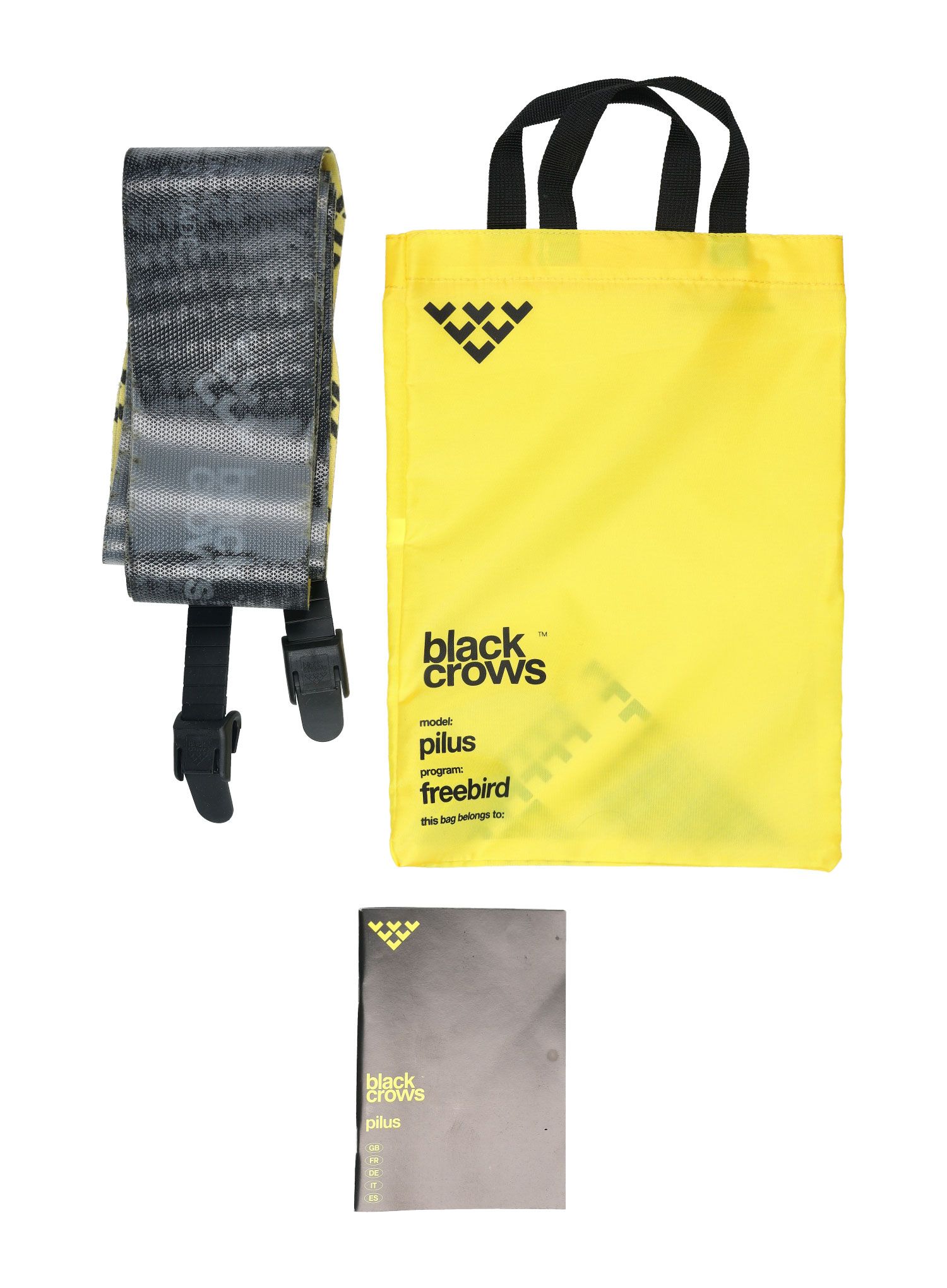 Kože za turno skijanje Black Crows Pilus Ova Freebird - yellow/black
