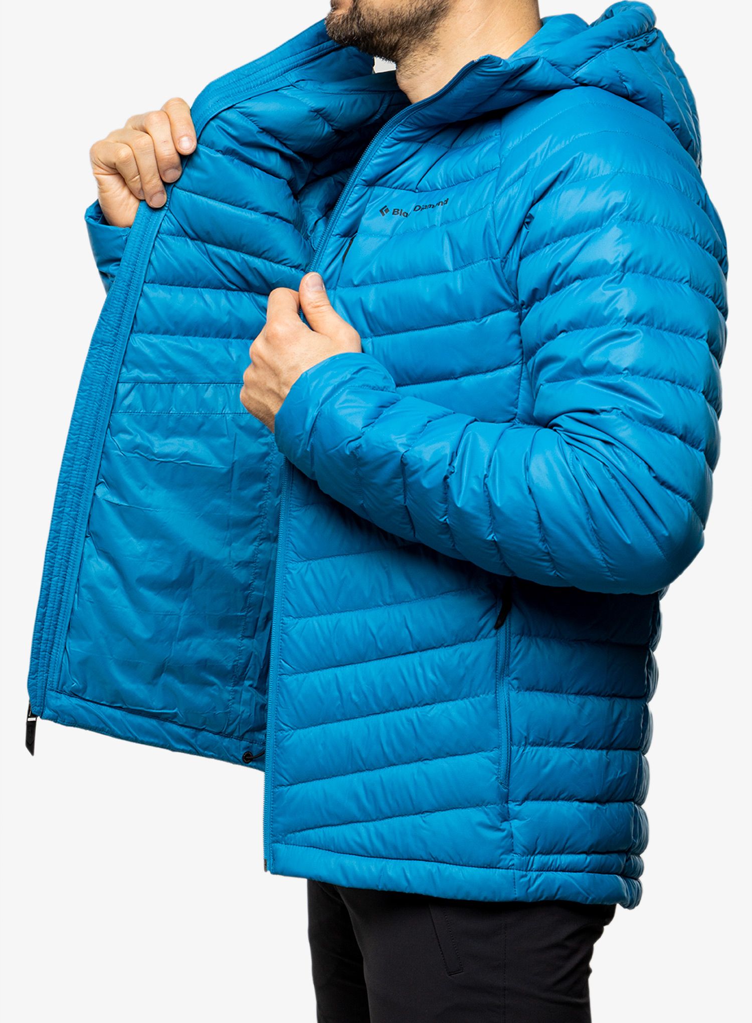 Pernata jakna Black Diamond Access Down Hoody - kingfisher