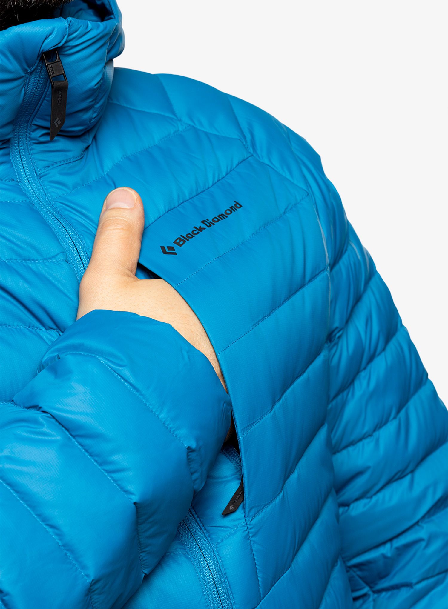 Pernata jakna Black Diamond Access Down Hoody - kingfisher