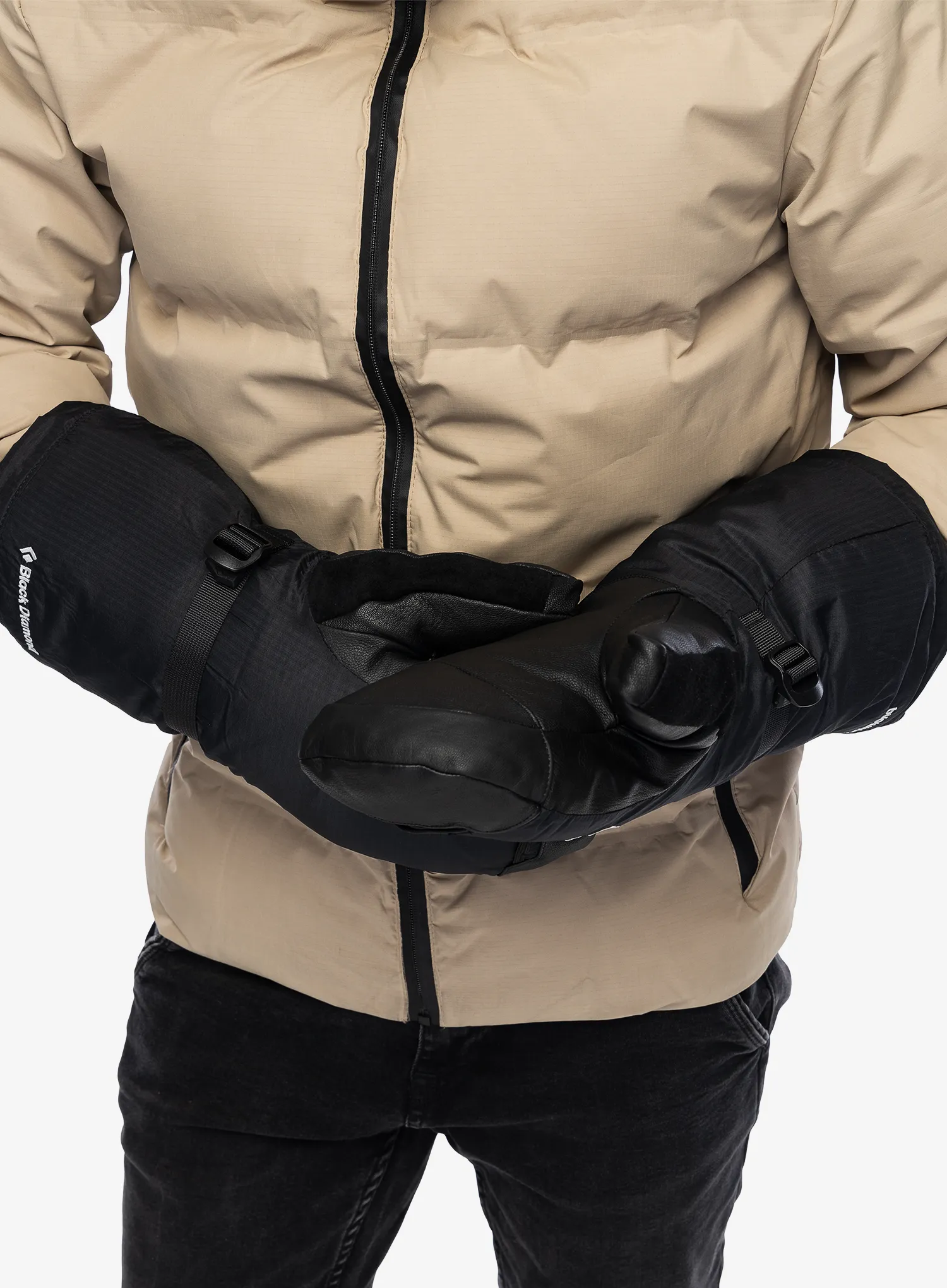 Rukavice Black Diamond Absolute Mitts - black/black