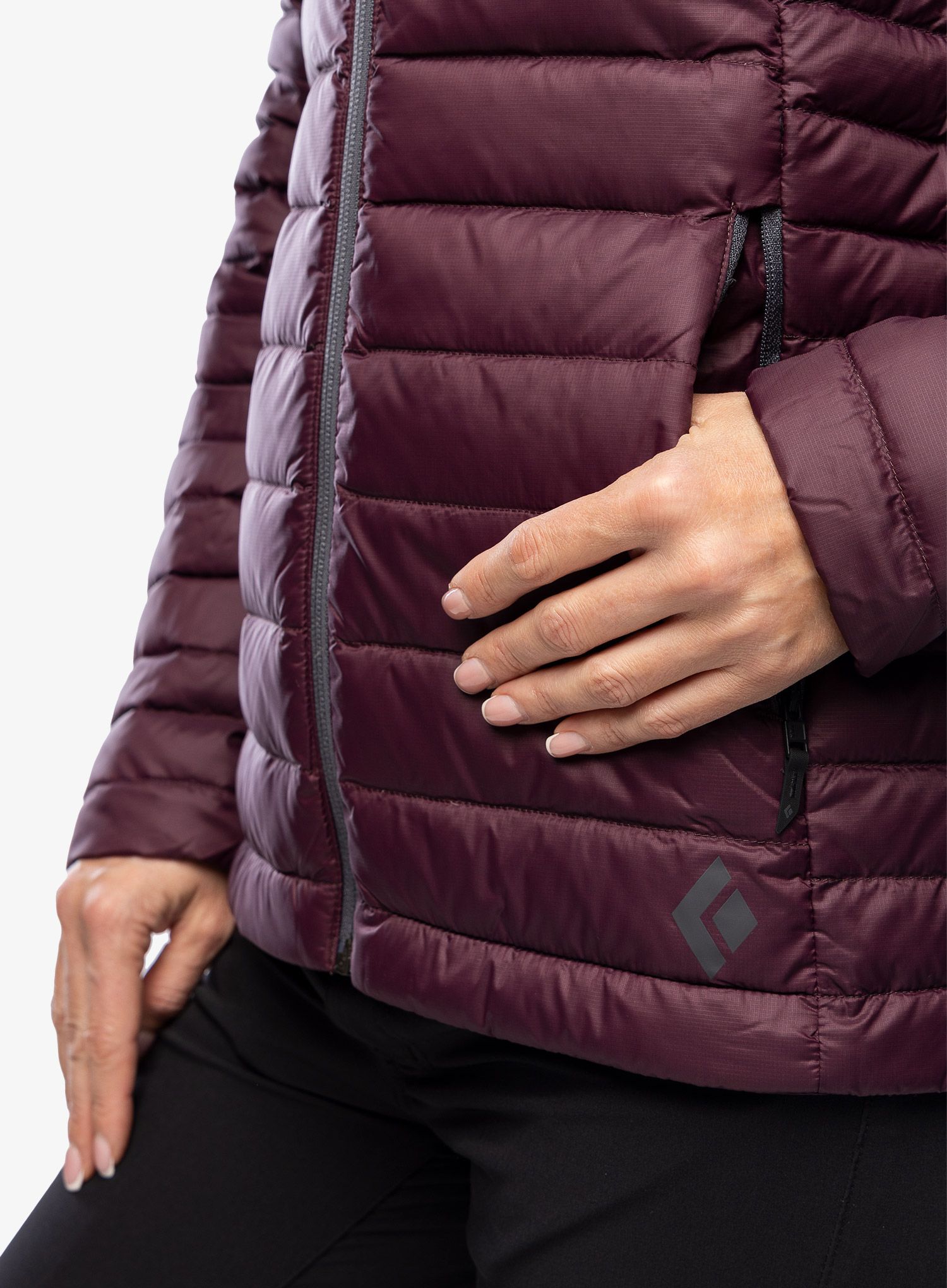 Ženska jakna Black Diamond Access Down Hoody - bordeaux