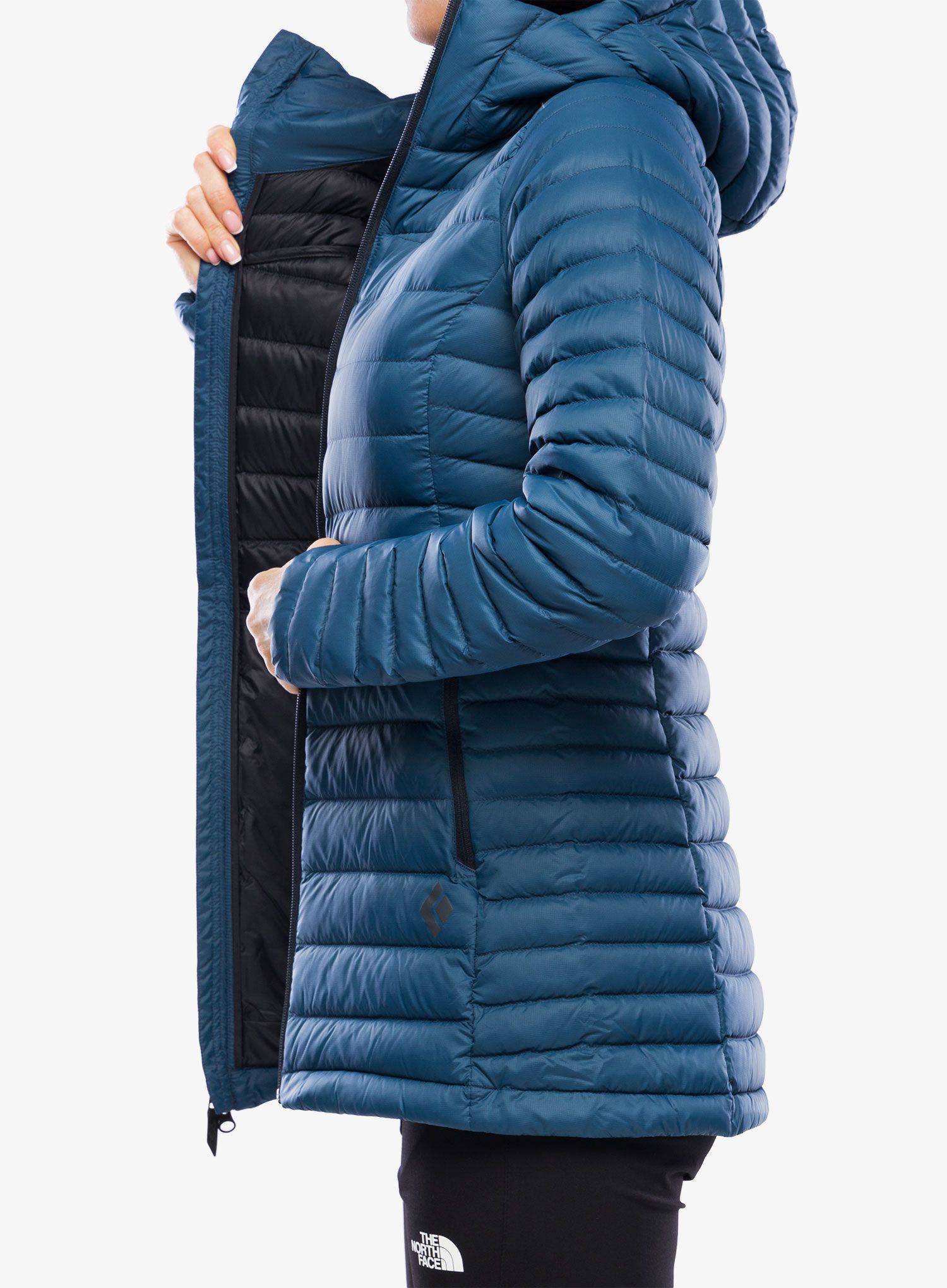 Ženska jakna Black Diamond Access Down Parka - azurite