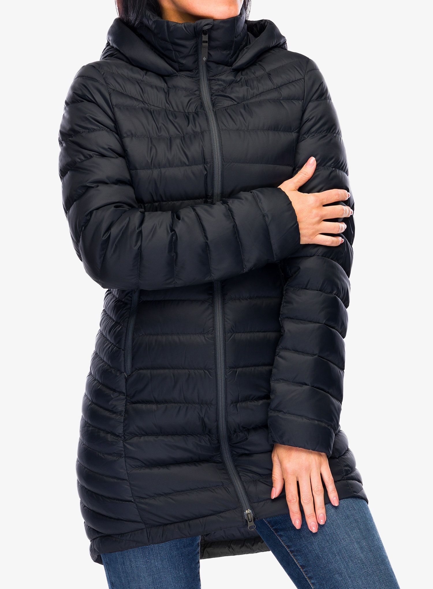 Ženski kaput Black Diamond Access Full Length Down Parka - black