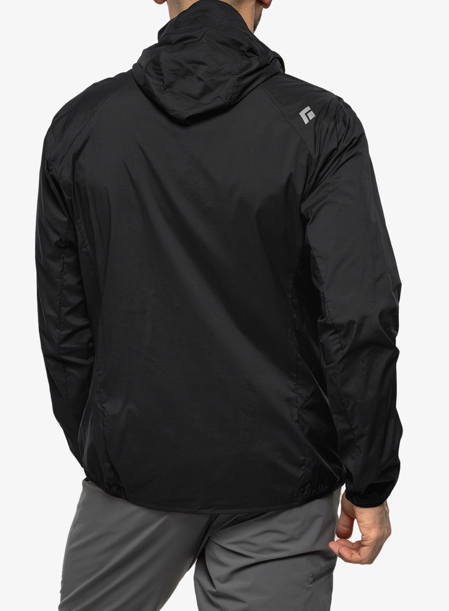 Softshell jakna Black Diamond Alpine Start Hoody - black