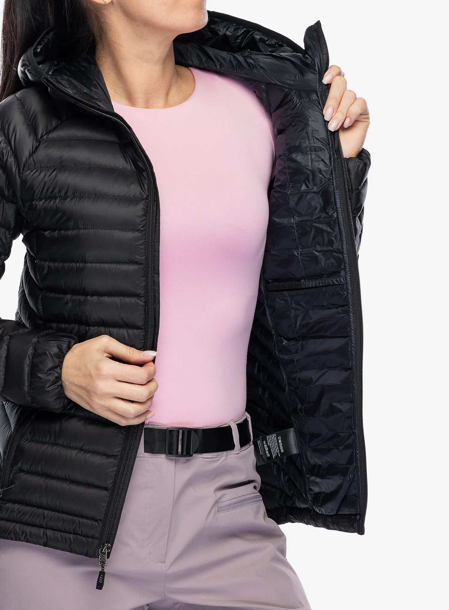Ženska perjana jakna Black Diamond Approach Down Hoody - blck