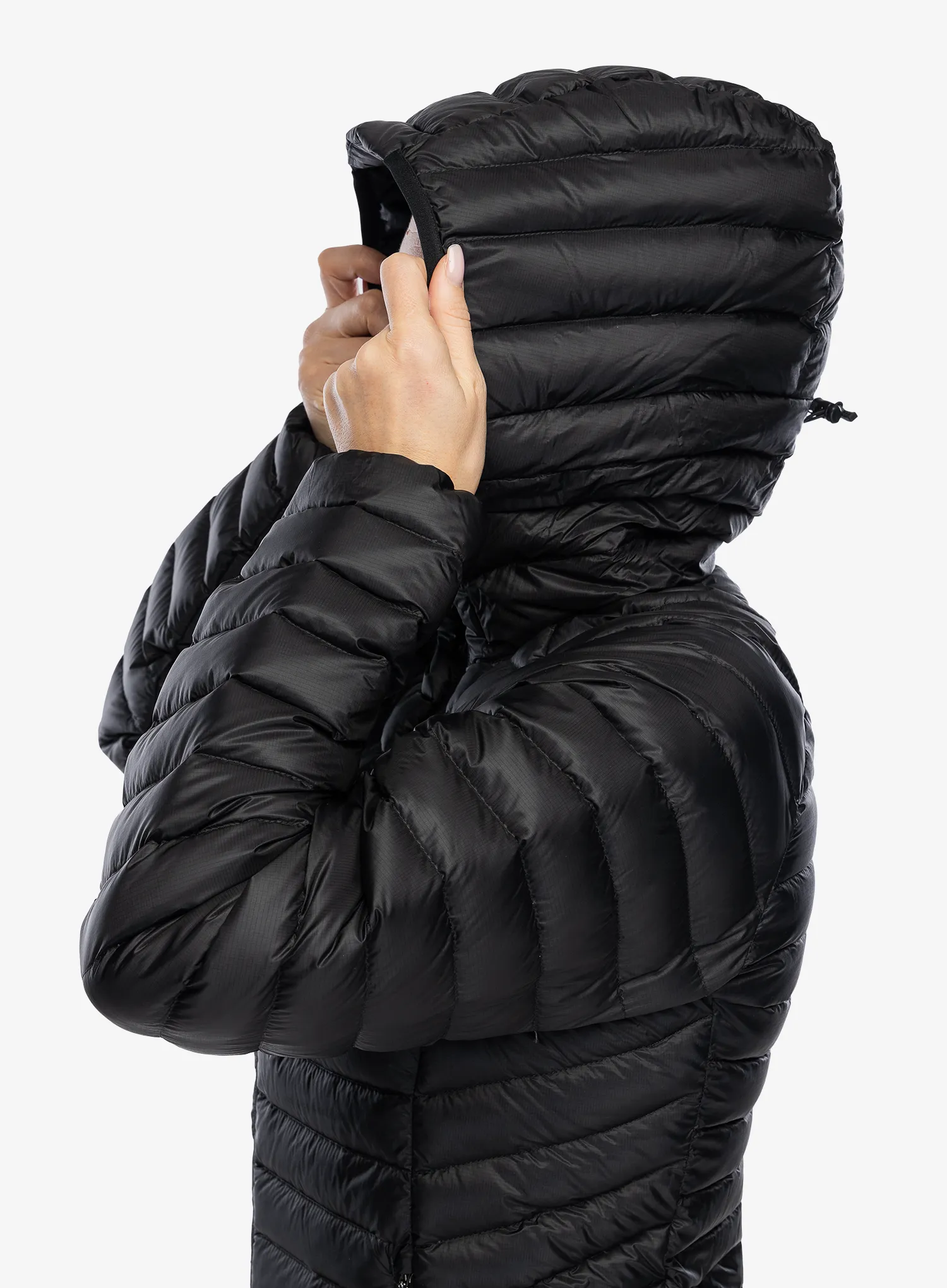Ženska perjana jakna Black Diamond Approach Down Hoody - blck