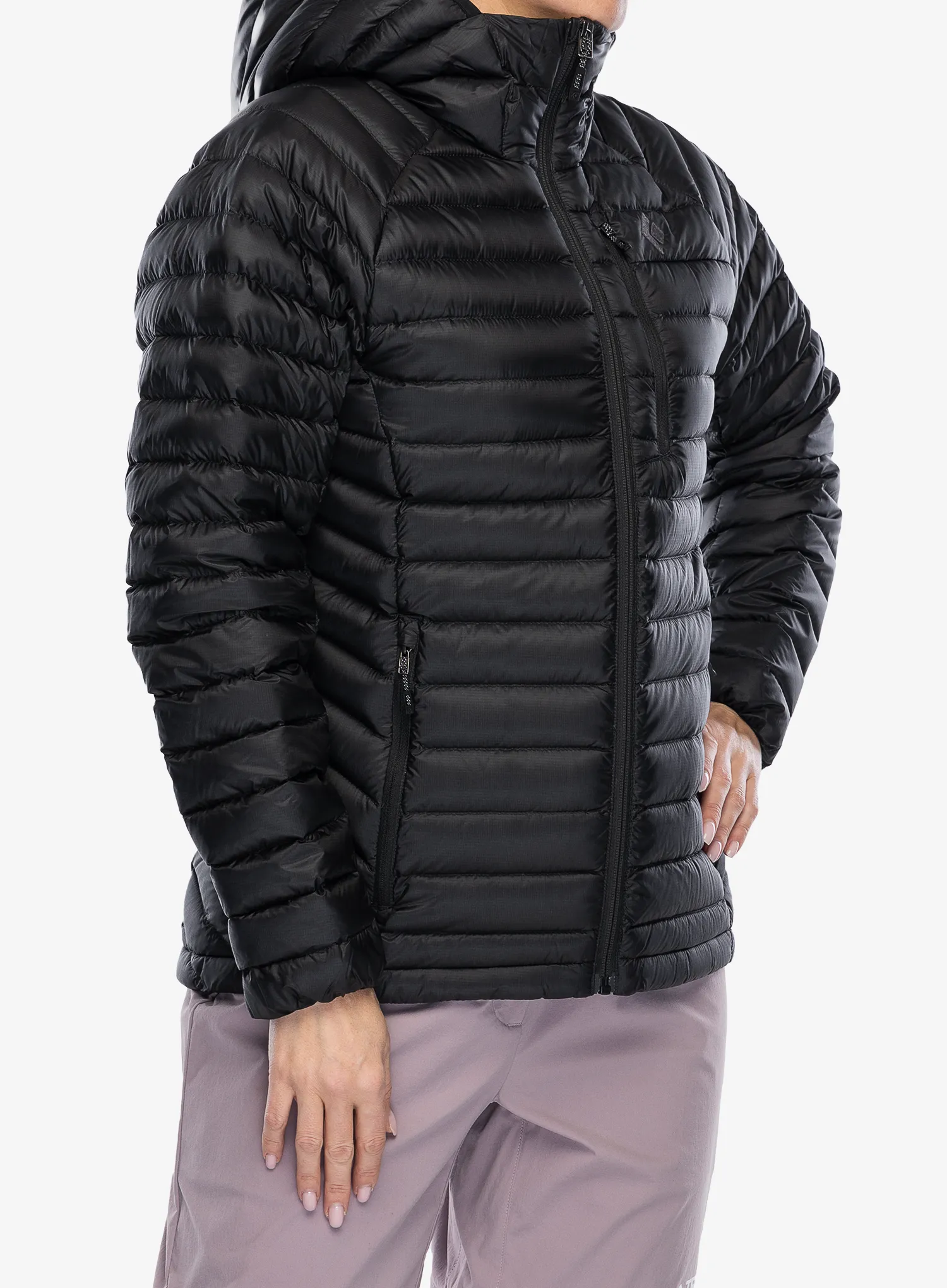 Ženska perjana jakna Black Diamond Approach Down Hoody - blck