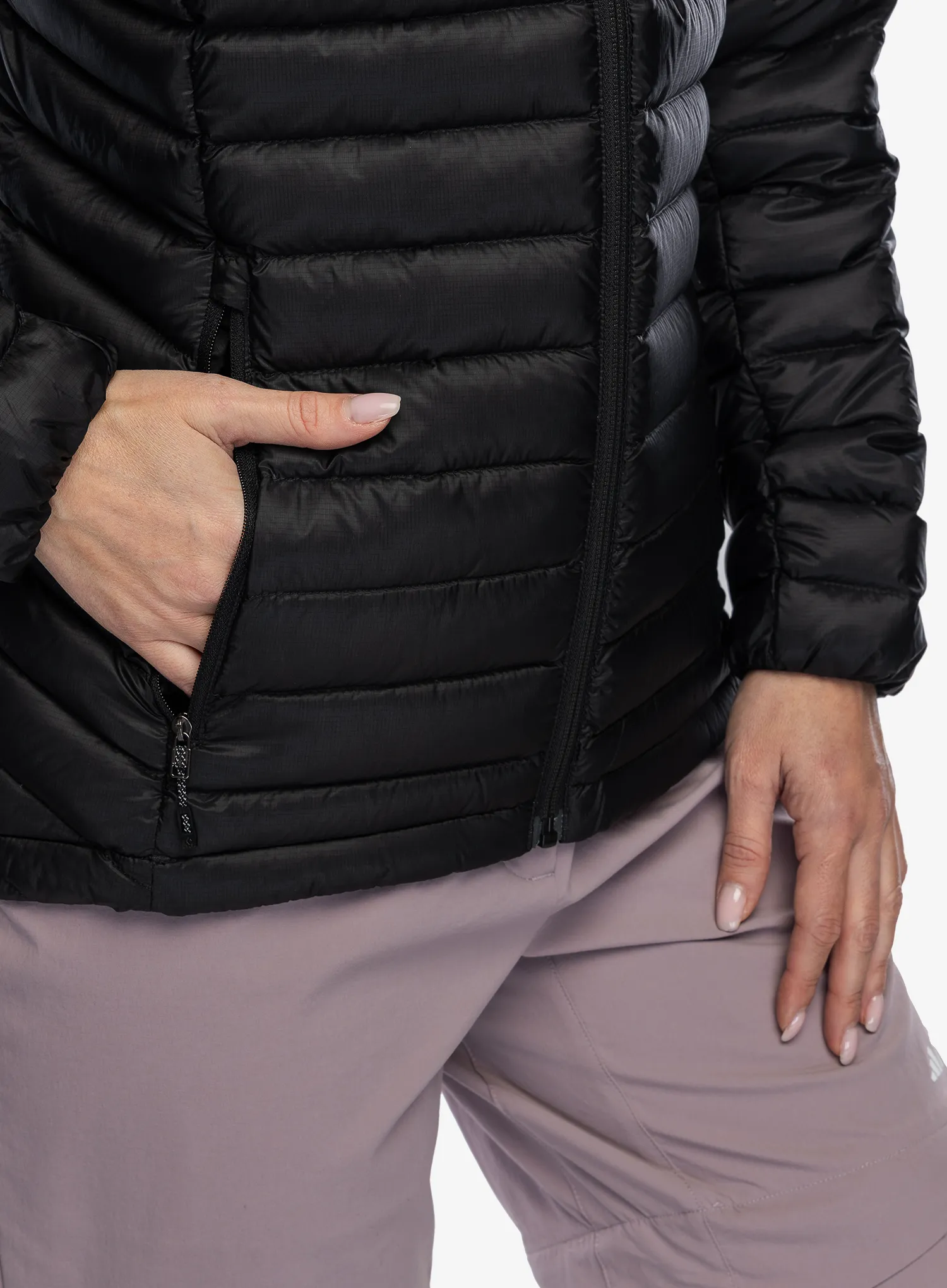 Ženska perjana jakna Black Diamond Approach Down Hoody - blck