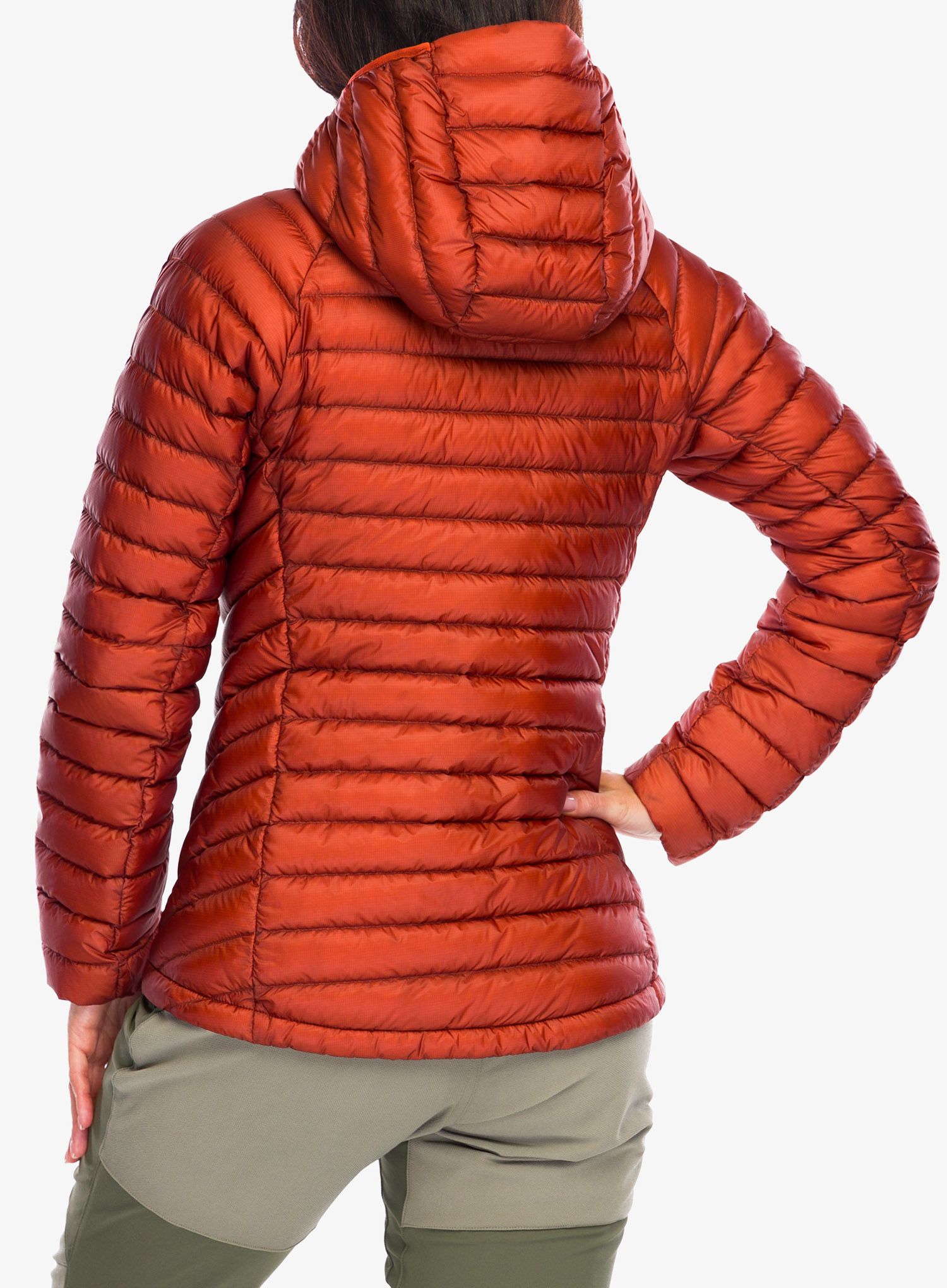 Ženska perjana jakna Black Diamond Approach Down Hoody - burnt sienna