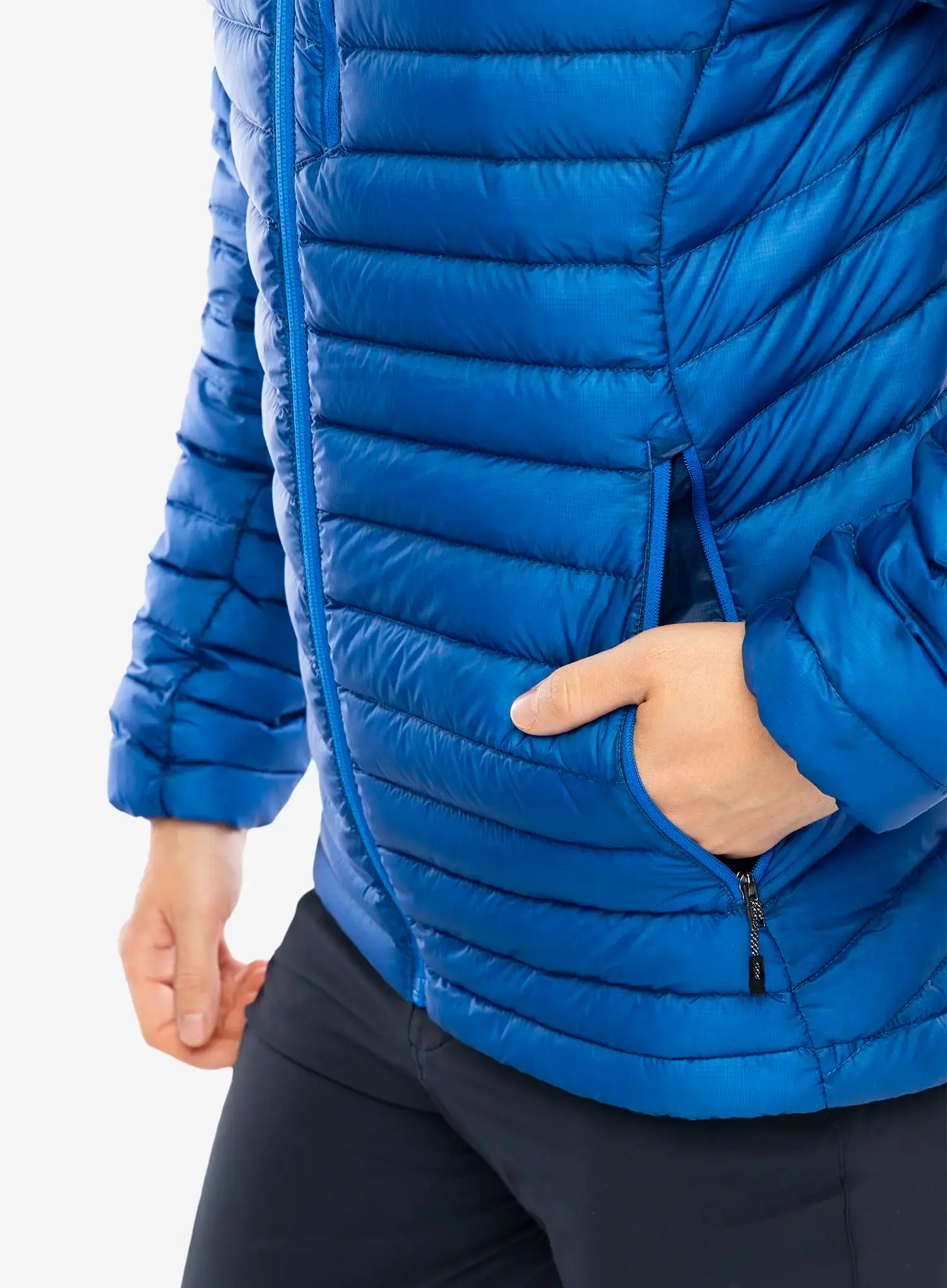 Pernata jakna Black Diamond Approach Down Hoody - drifter blue