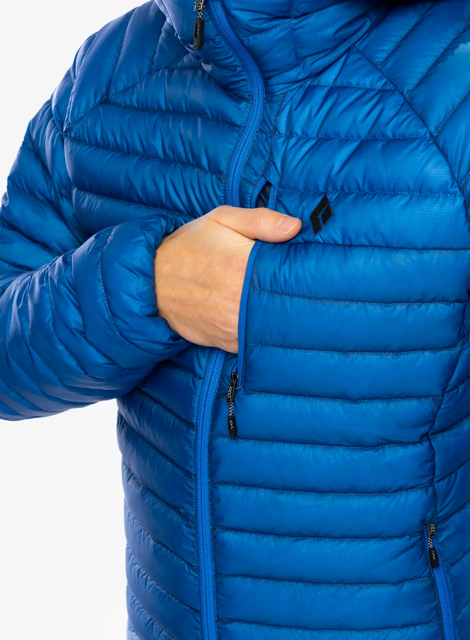 Pernata jakna Black Diamond Approach Down Hoody - drifter blue