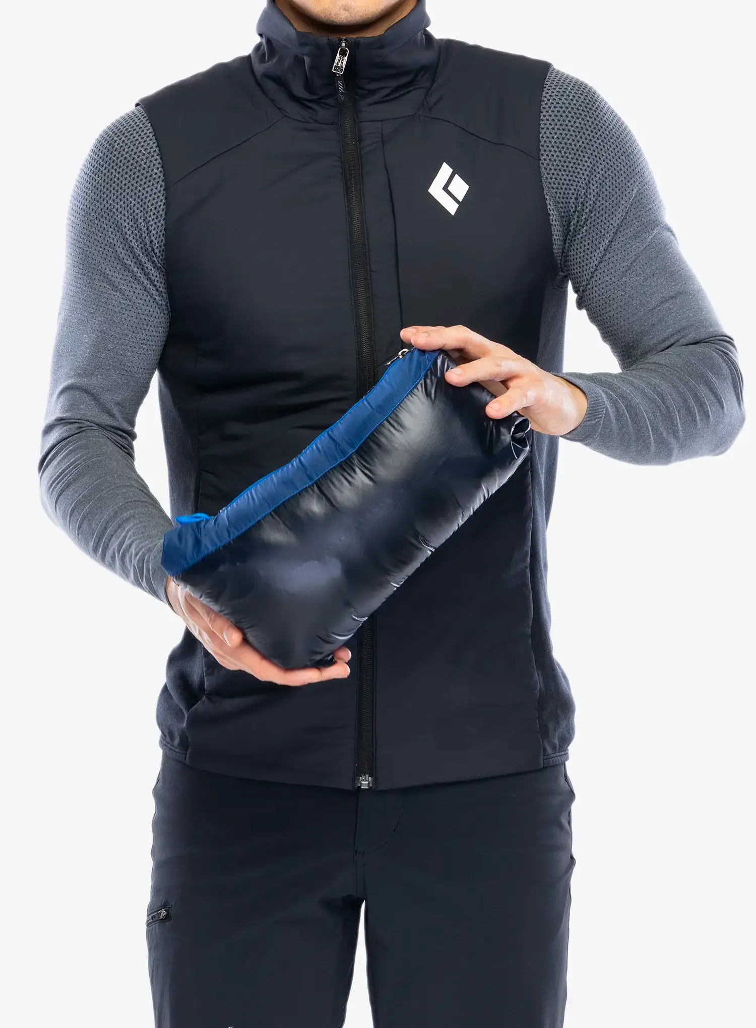 Pernata jakna Black Diamond Approach Down Hoody - drifter blue