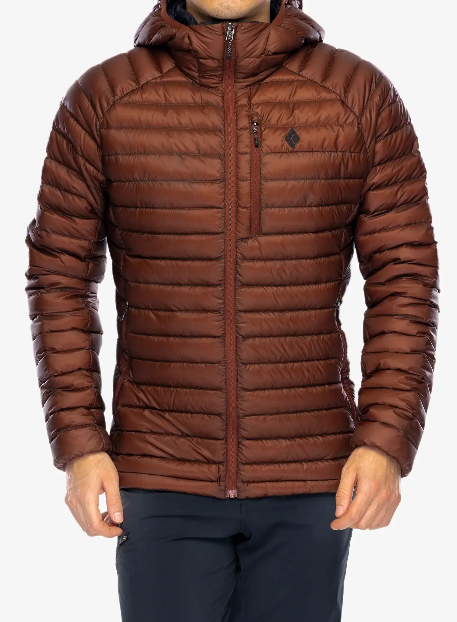 Pernata jakna Black Diamond Approach Down Hoody - iron red