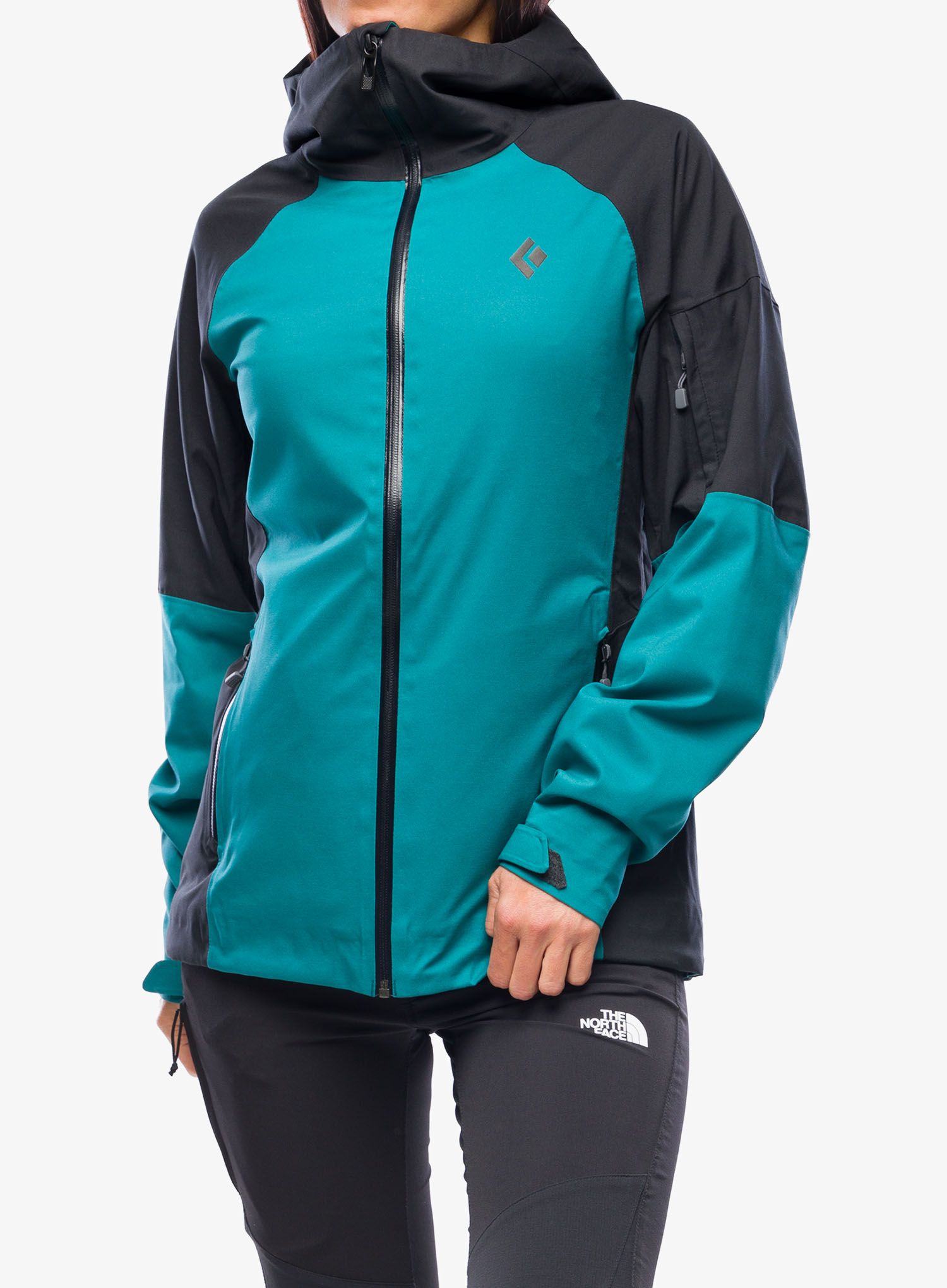 Ženska jakna Black Diamond BoundaryLine Insulated Jacket - sea pine/black