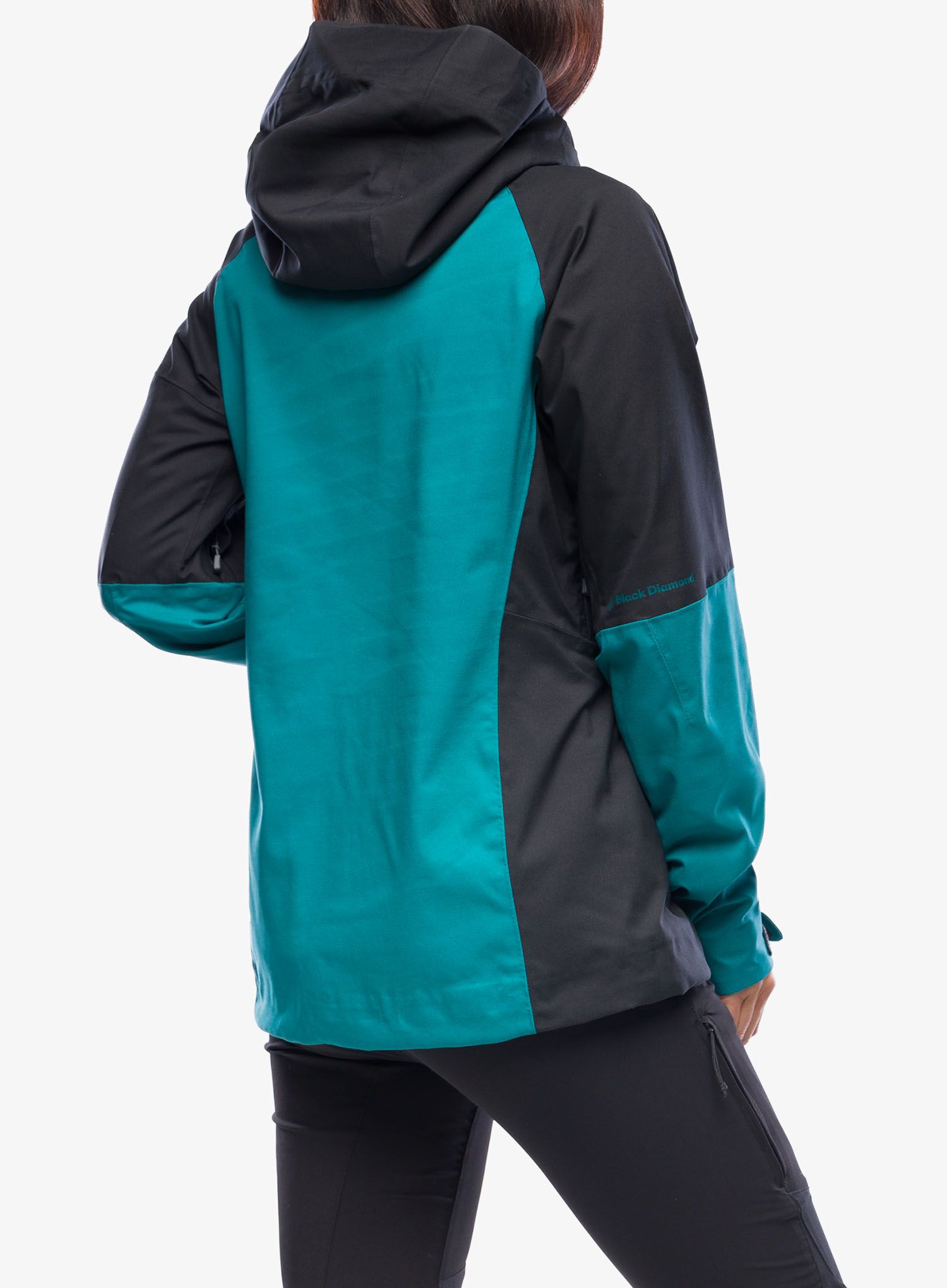 Ženska jakna Black Diamond BoundaryLine Insulated Jacket - sea pine/black
