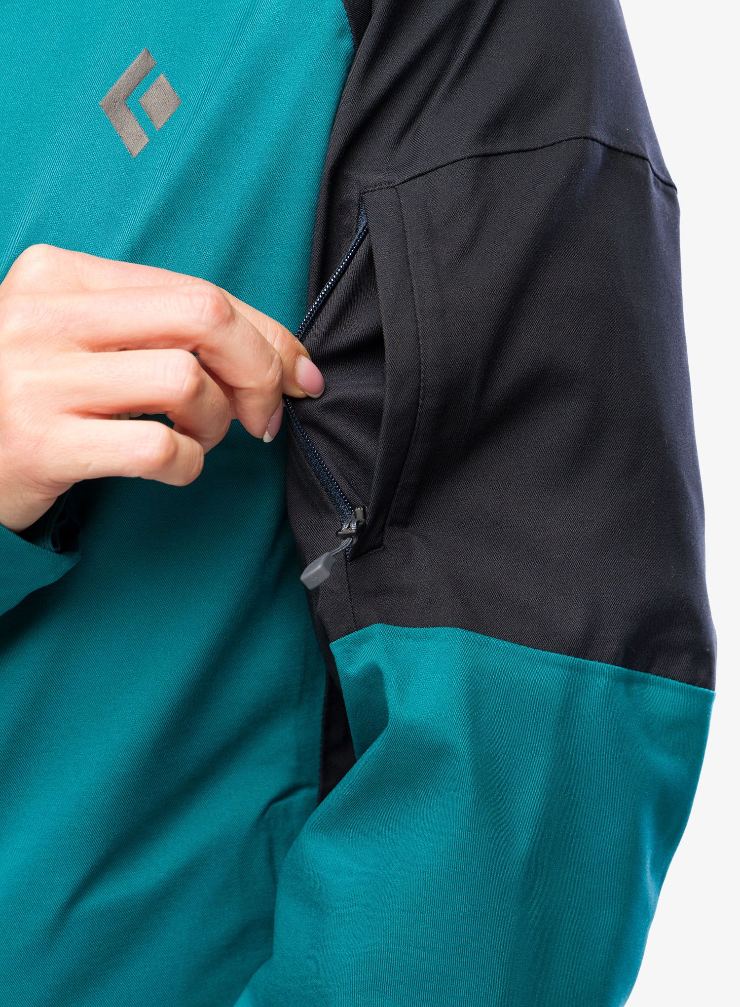 Ženska jakna Black Diamond BoundaryLine Insulated Jacket - sea pine/black