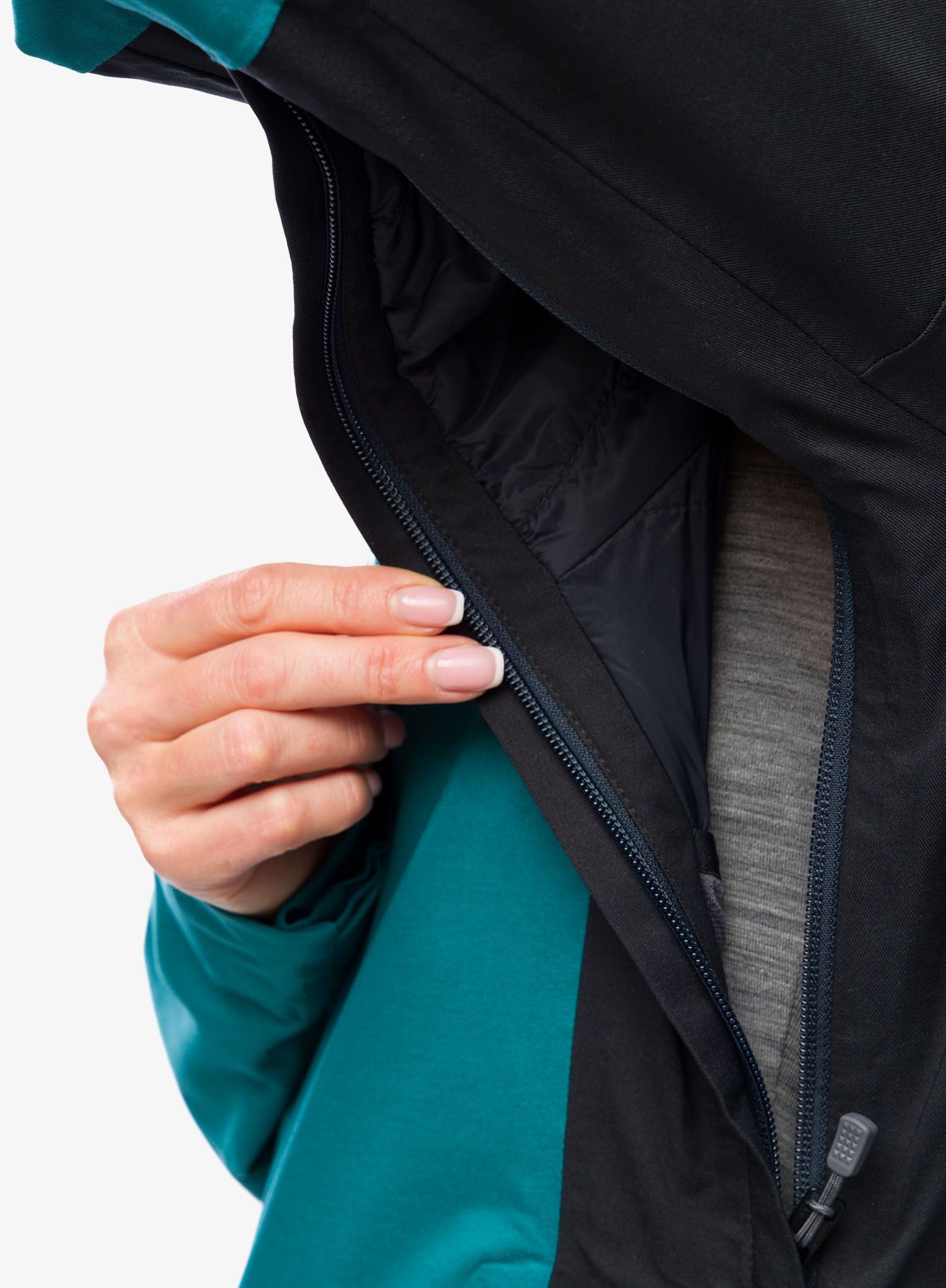 Ženska jakna Black Diamond BoundaryLine Insulated Jacket - sea pine/black
