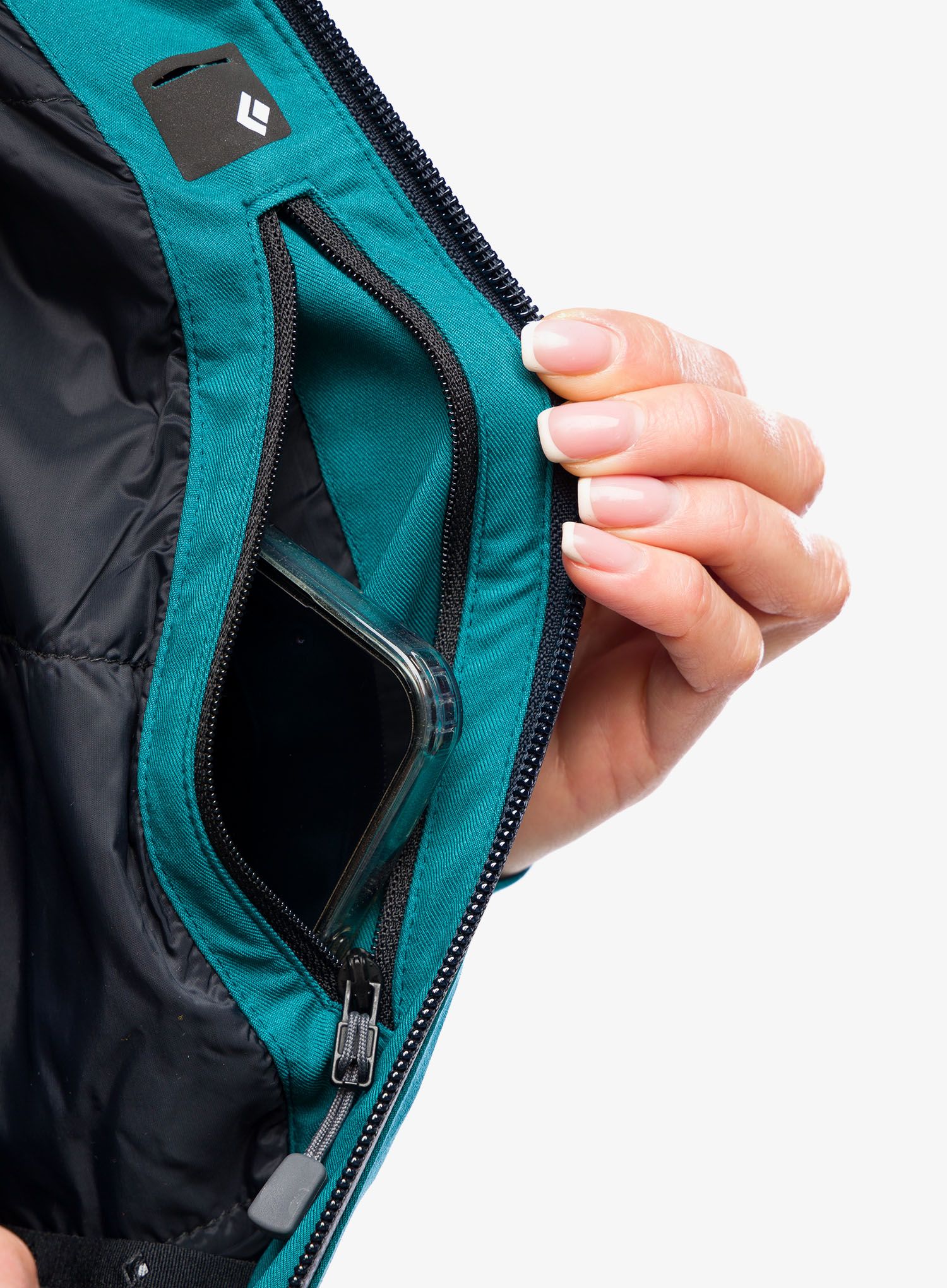 Ženska jakna Black Diamond BoundaryLine Insulated Jacket - sea pine/black