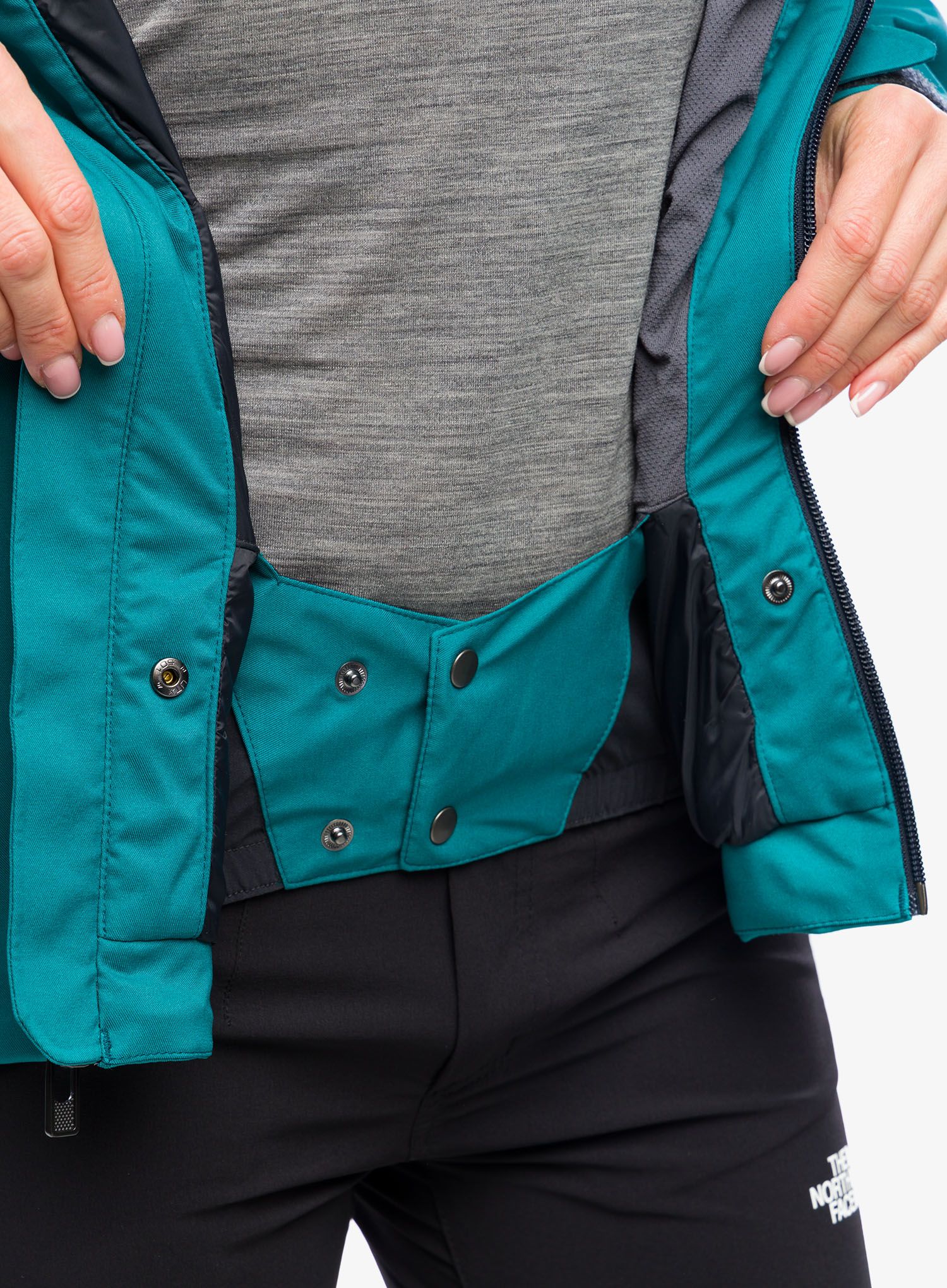 Ženska jakna Black Diamond BoundaryLine Insulated Jacket - sea pine/black