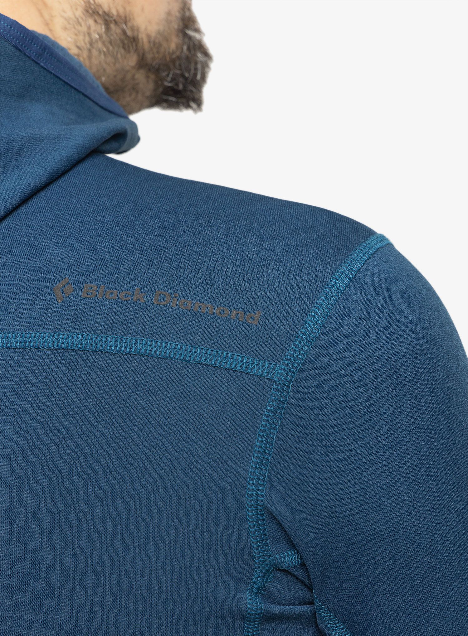 Majica s kapuljačom Black Diamond Coefficient Fleece Hoody - azurite
