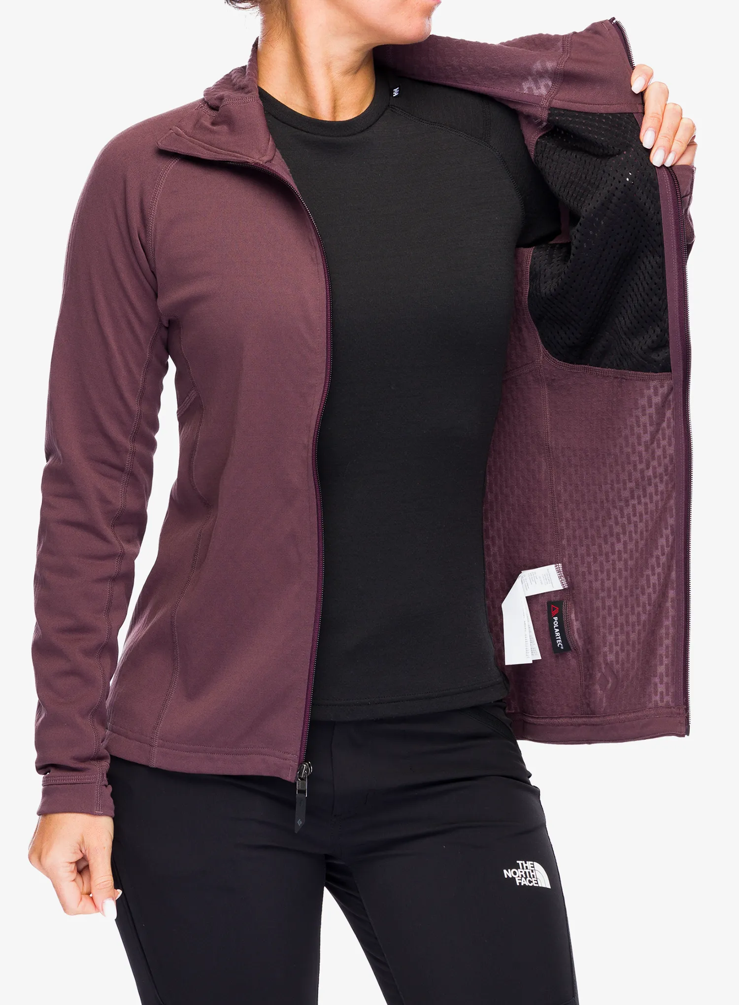Ženska dukserica od flisa Black Diamond Coefficient Hoody - fig