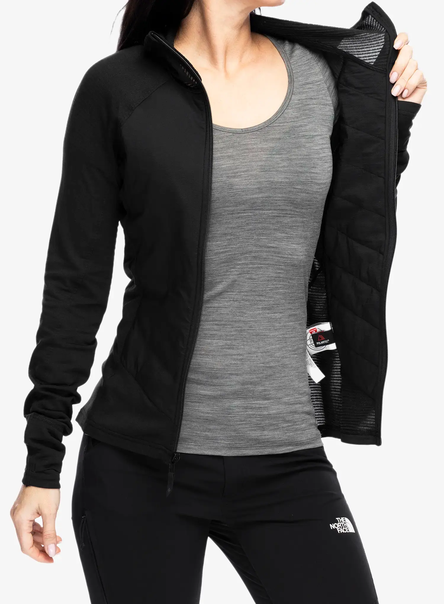 Ženska hibridna jakna Black Diamond Coefficient LT Hybrid - black