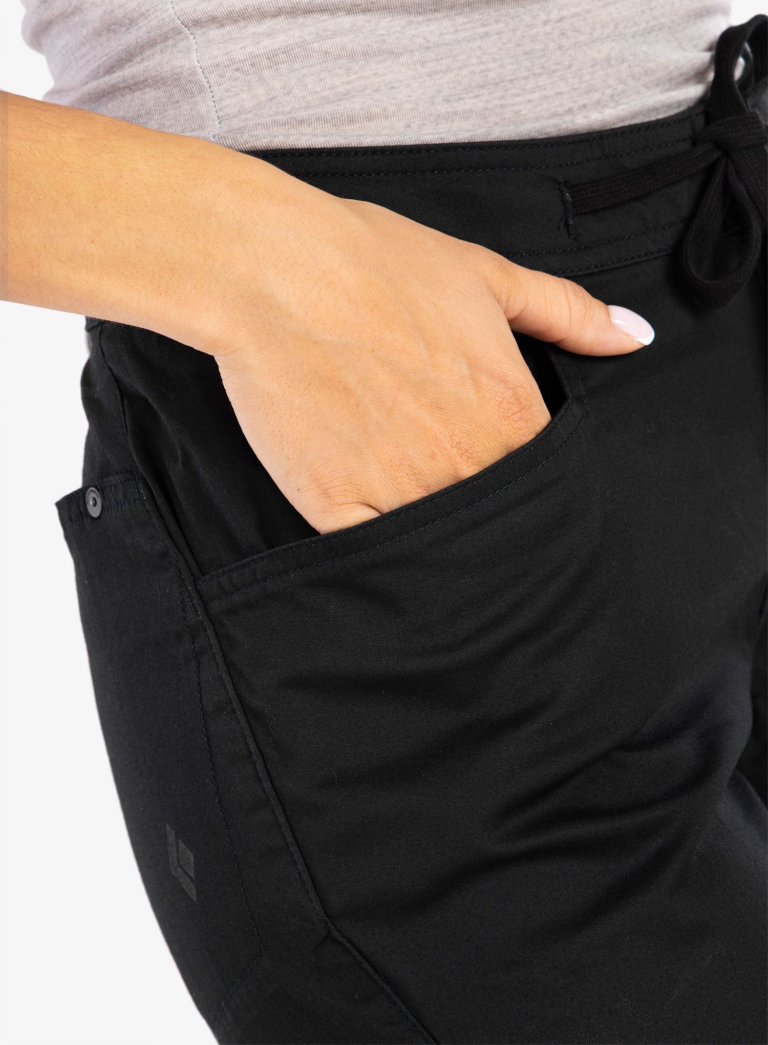 Ženske penjačke hlače Black Diamond Credo Pants - black