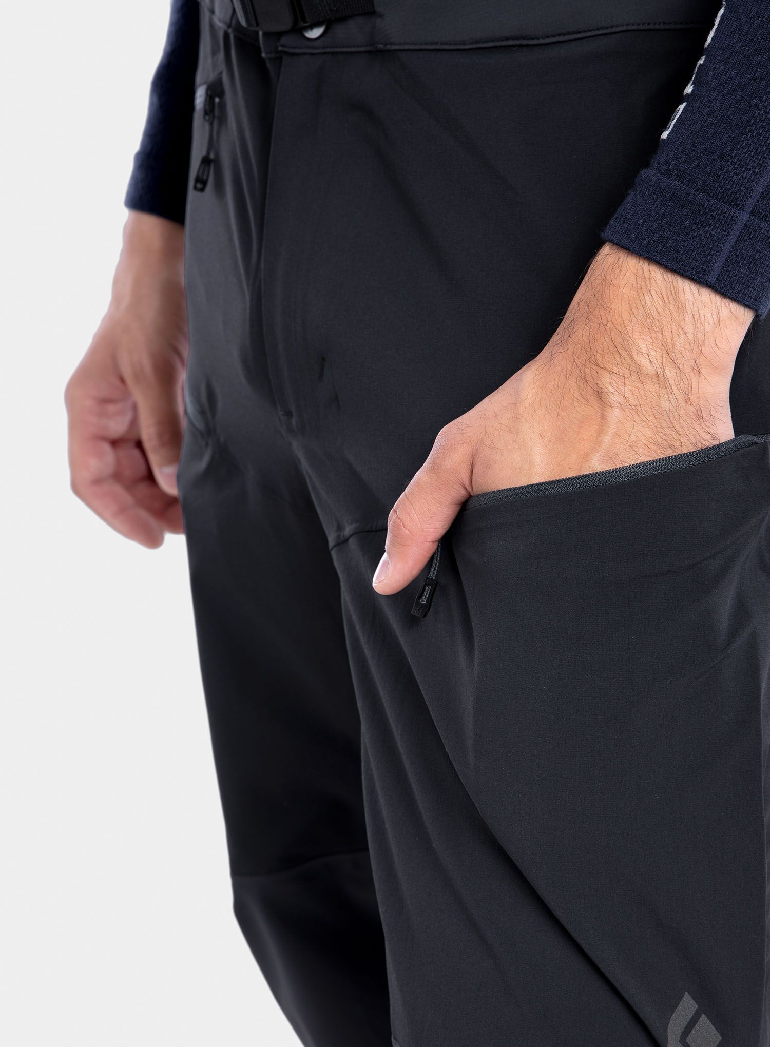 Hlače Black Diamond Dawn Patrol Hybrid Pants - black
