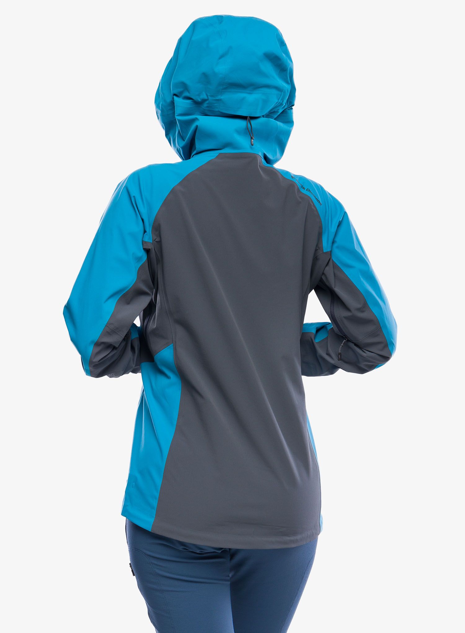 Ženska jakna Black Diamond Dawn Patrol Hybrid Shell - azul