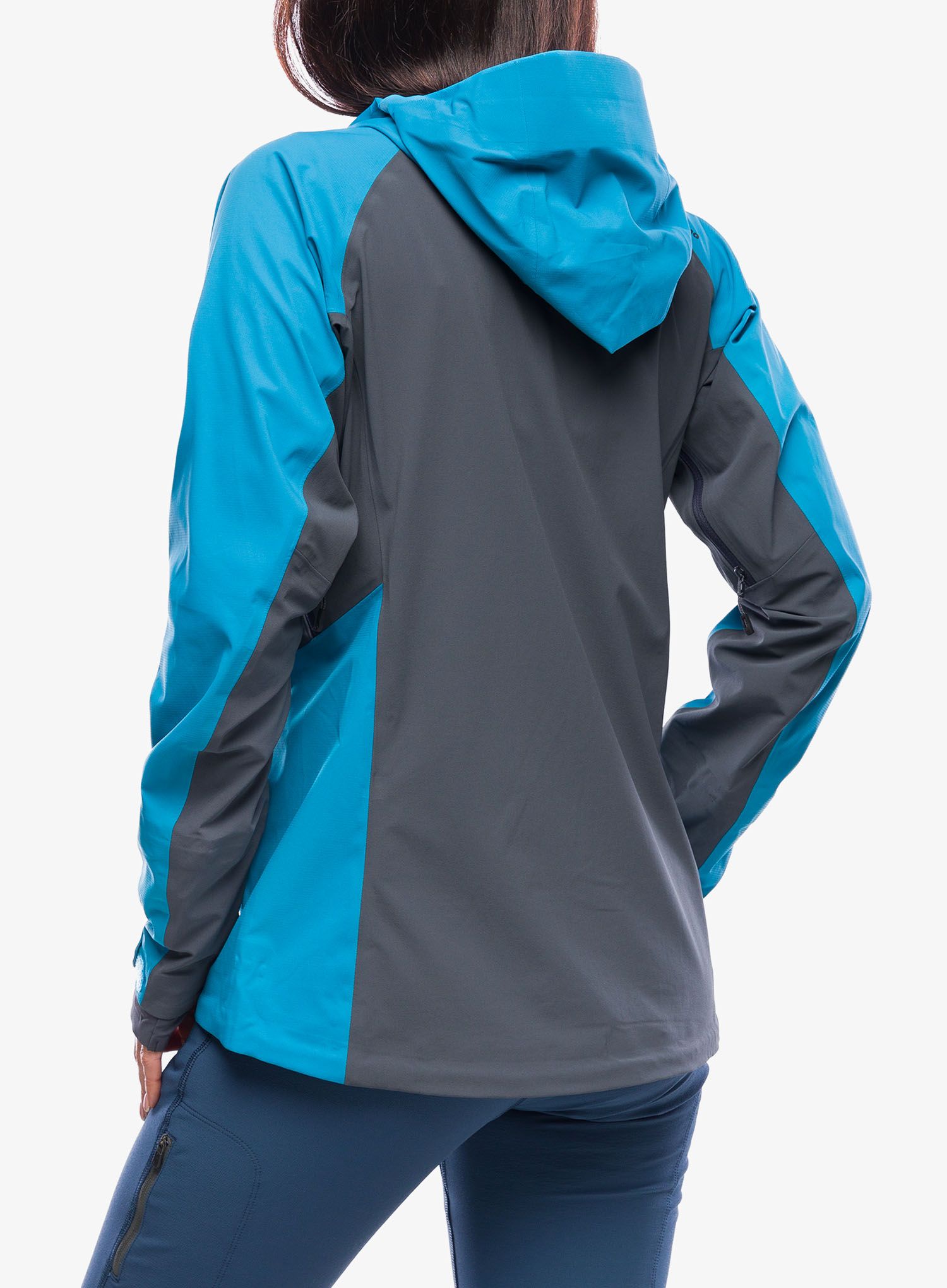 Ženska jakna Black Diamond Dawn Patrol Hybrid Shell - azul