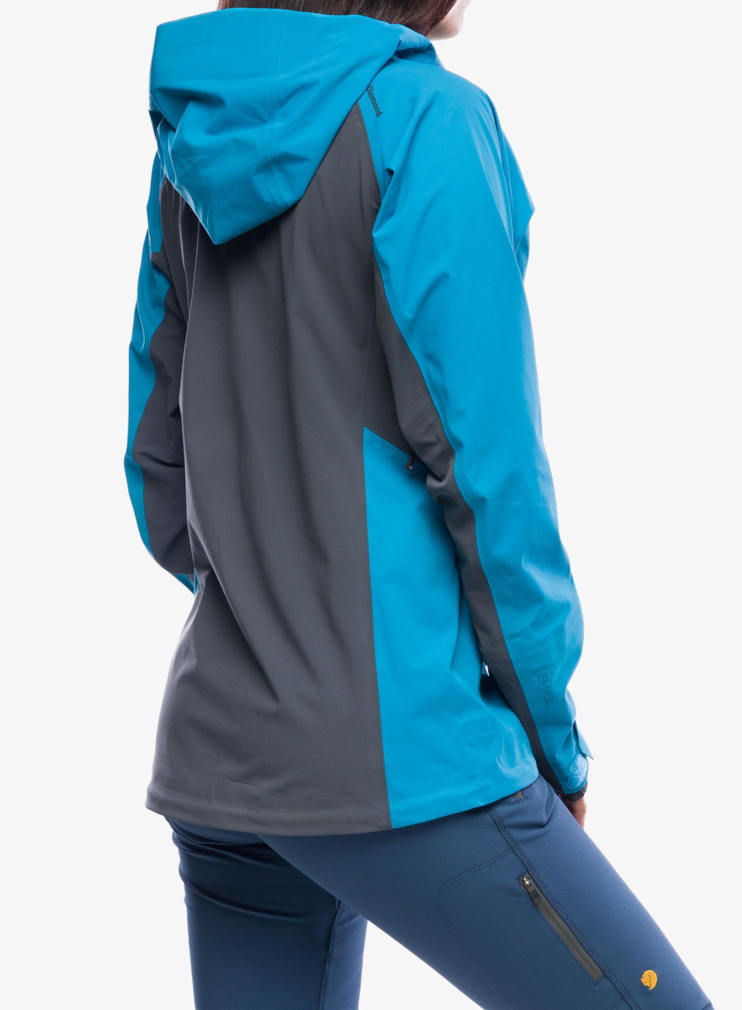Ženska jakna Black Diamond Dawn Patrol Hybrid Shell - azul