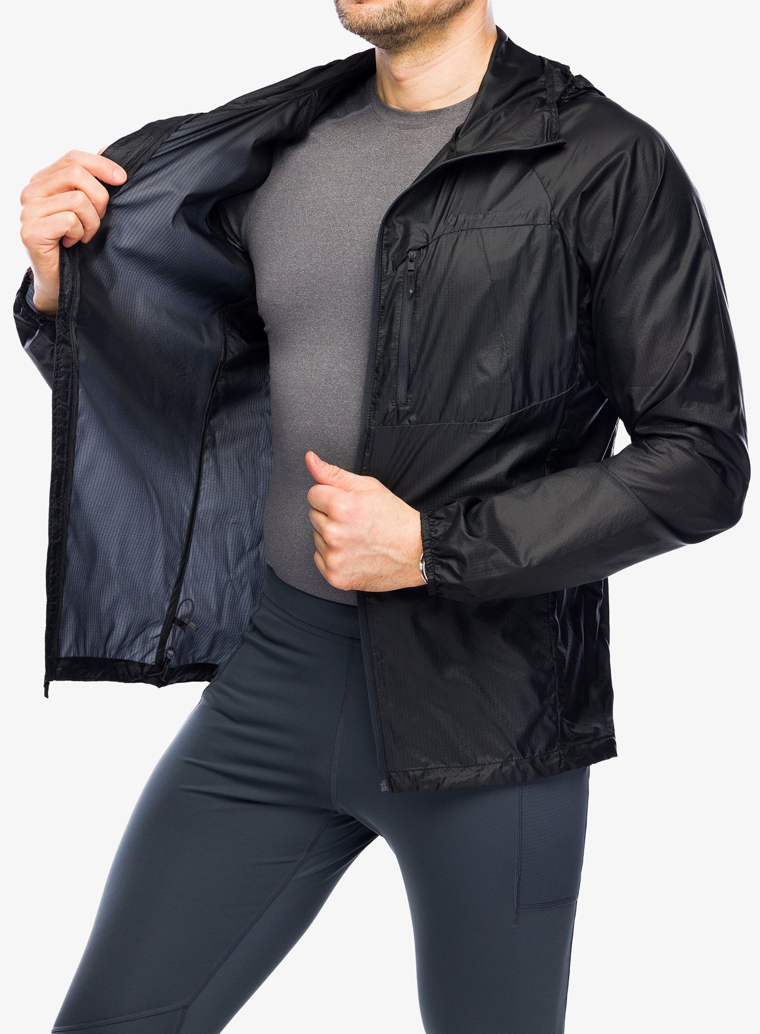 Vjetrovka Black Diamond Distance Wind Shell - black