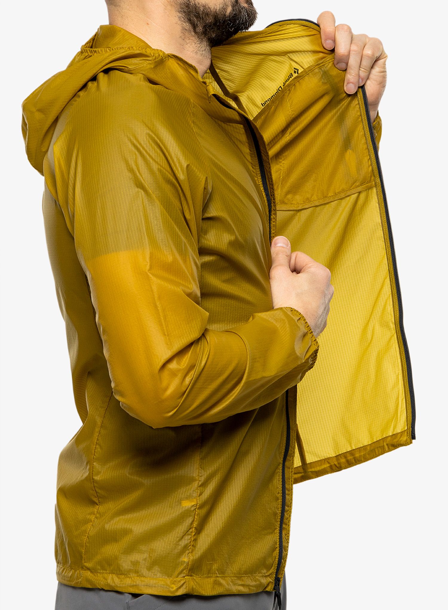 Vjetrovka Black Diamond Distance Wind Shell - sulphur