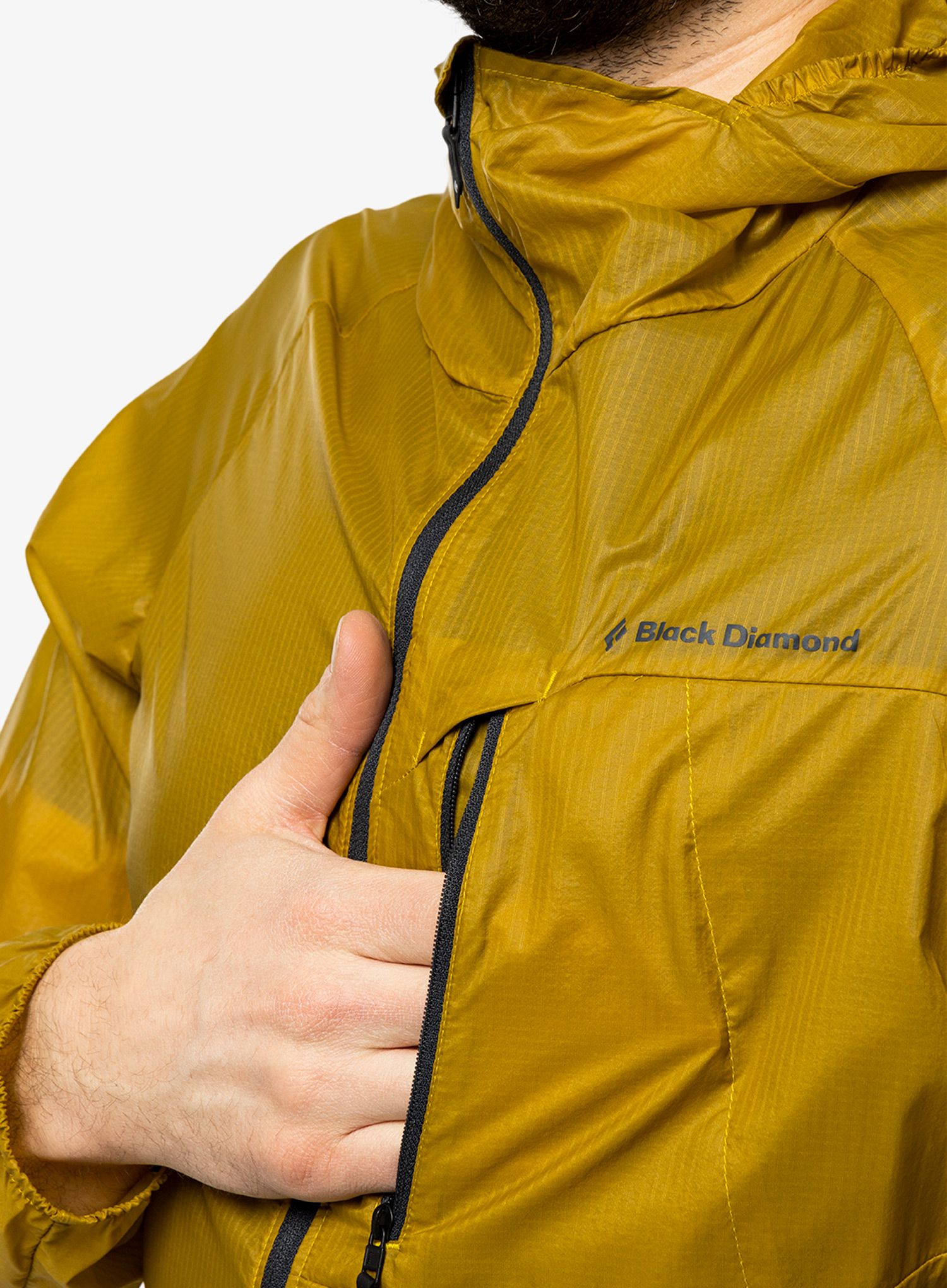 Vjetrovka Black Diamond Distance Wind Shell - sulphur