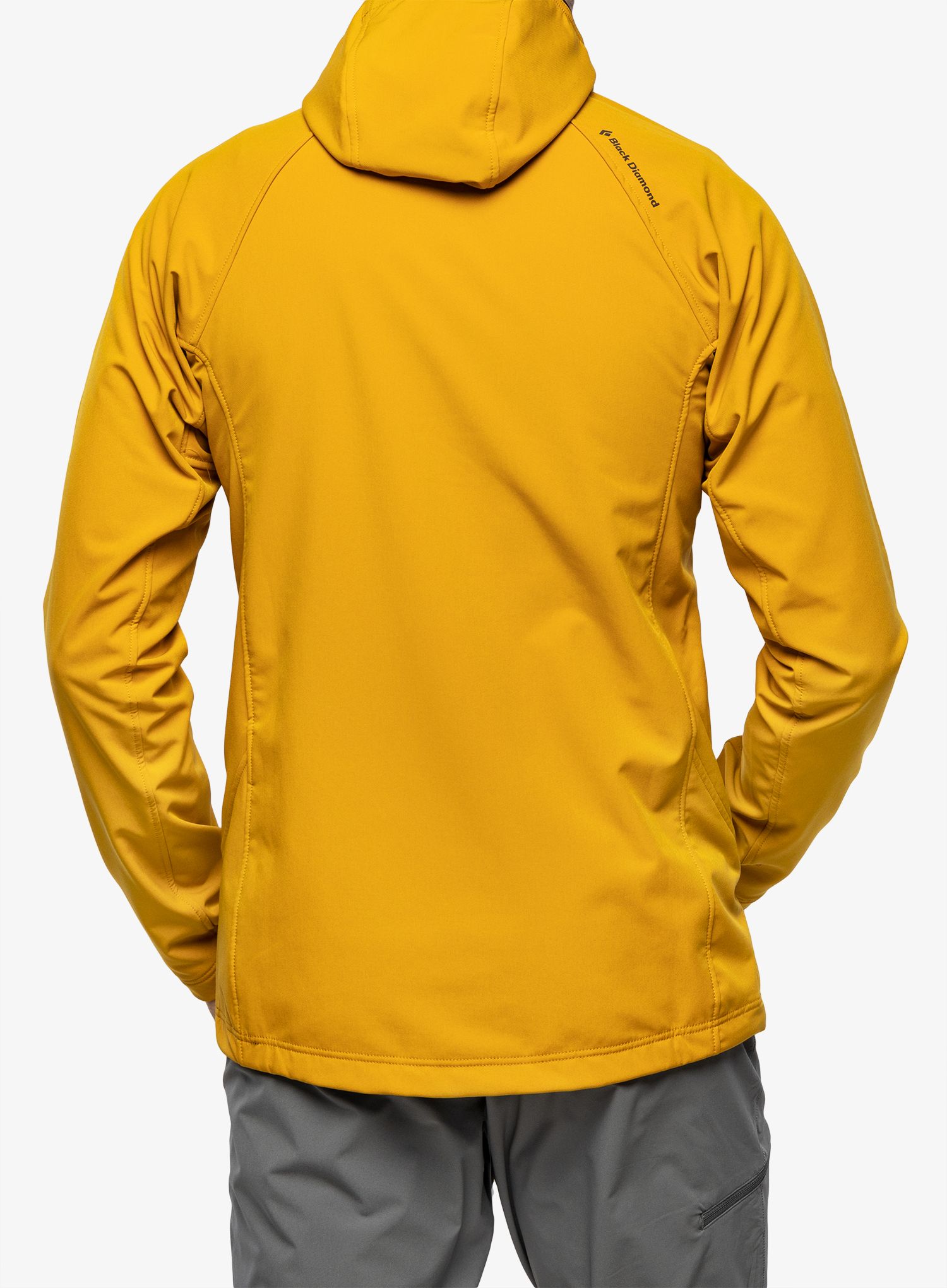 Softshell jakna Black Diamond Element Hoody - amber