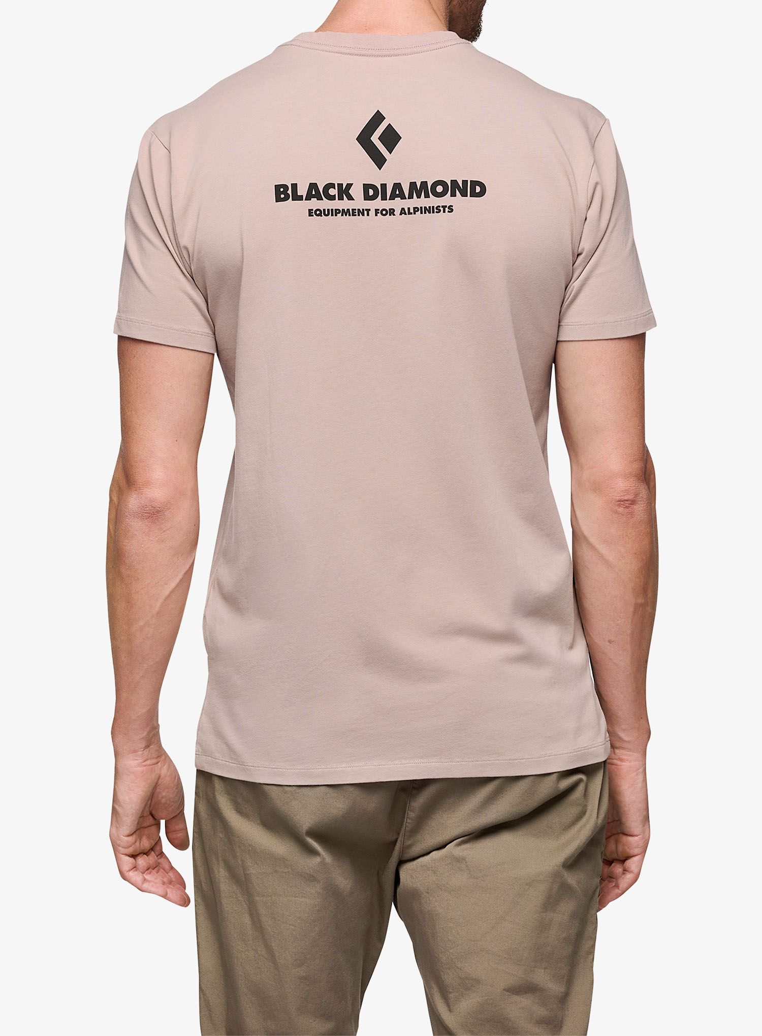 Pamučna majica Black Diamond Equipment For Alpinist Tee - pale mauve