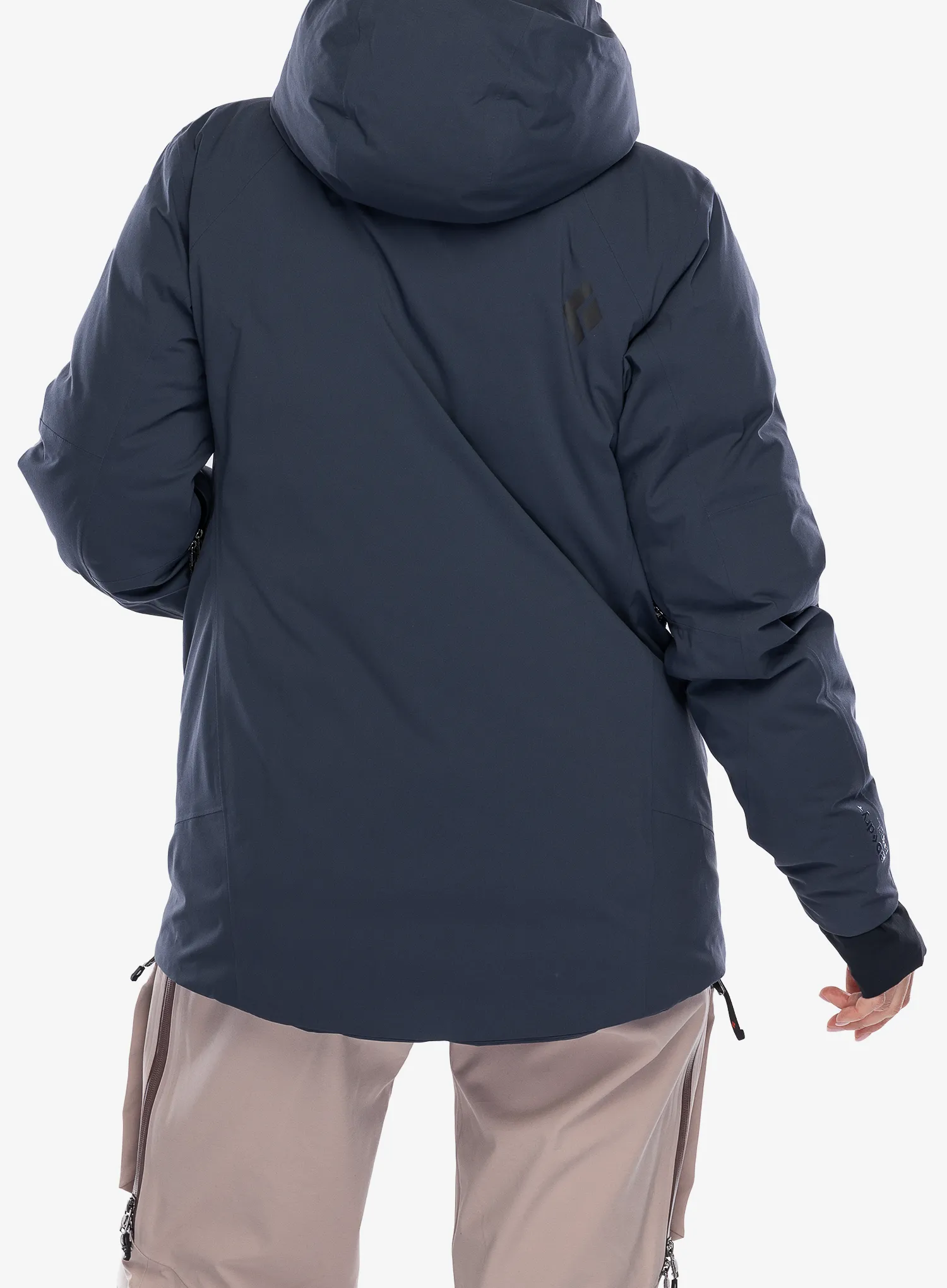Ženska perjana jakna Black Diamond Factor Insulated Parka - charcoal