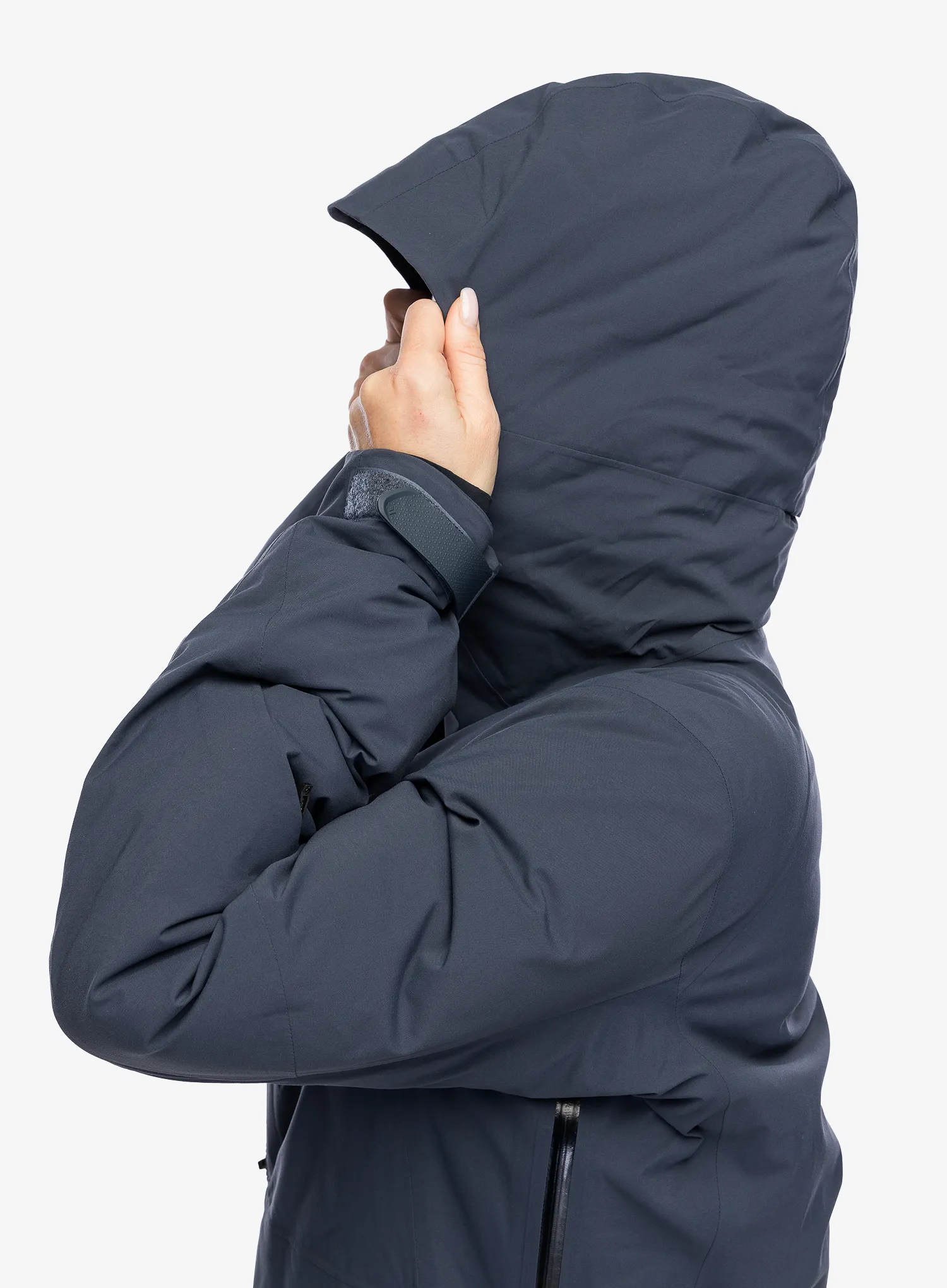 Ženska perjana jakna Black Diamond Factor Insulated Parka - charcoal