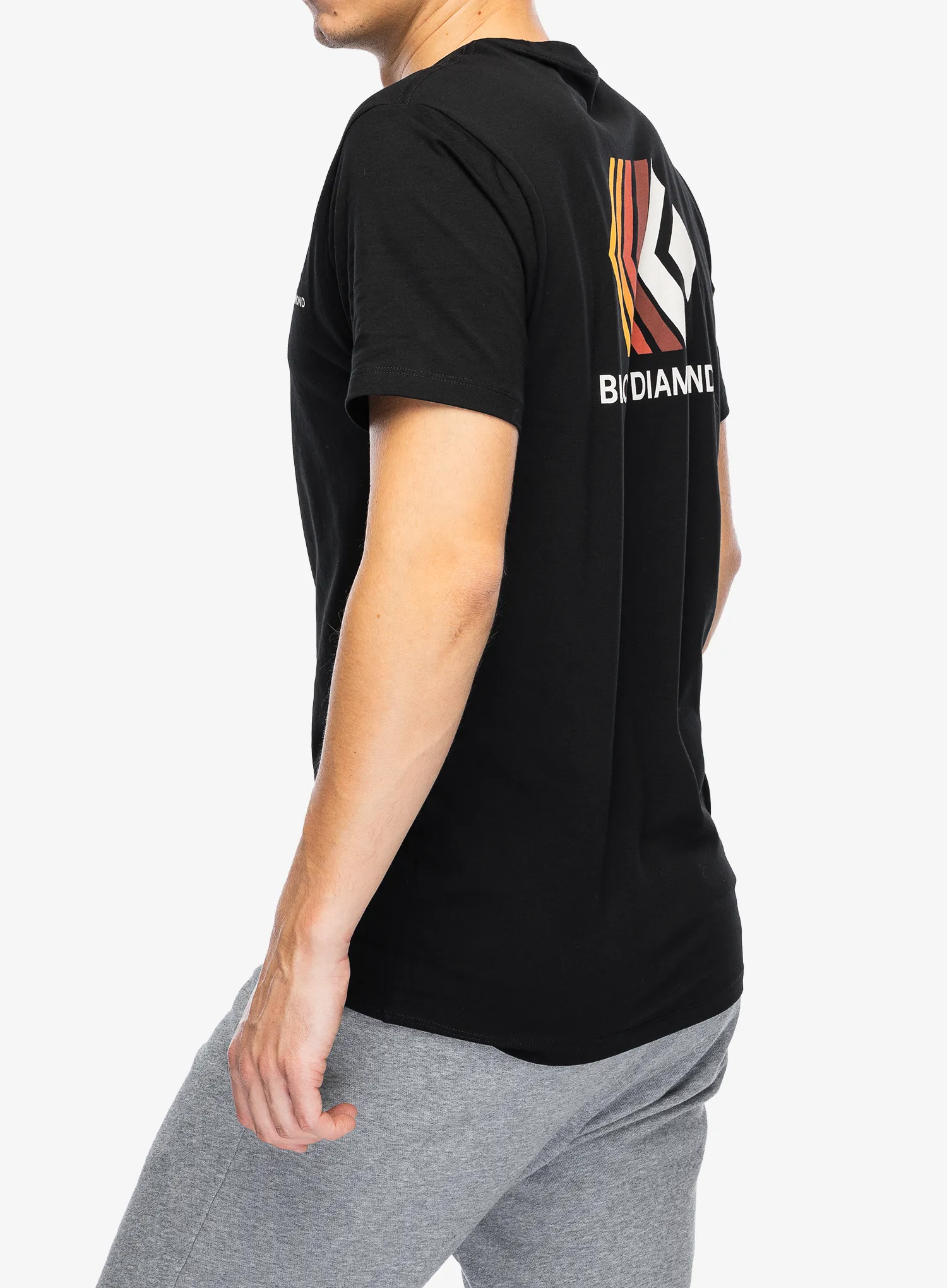 Pamučna majica Black Diamond Faded SS Tee - black