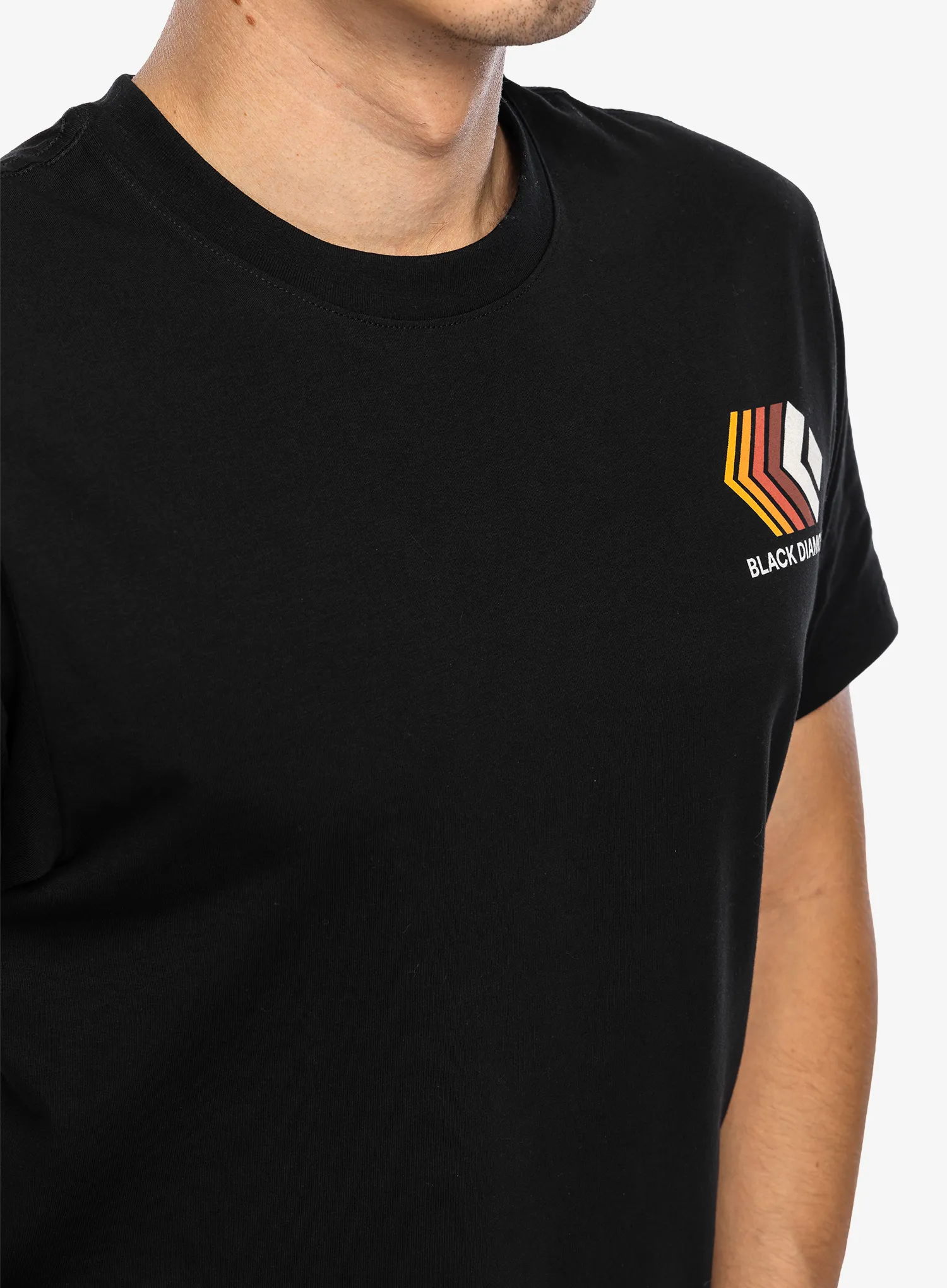 Pamučna majica Black Diamond Faded SS Tee - black