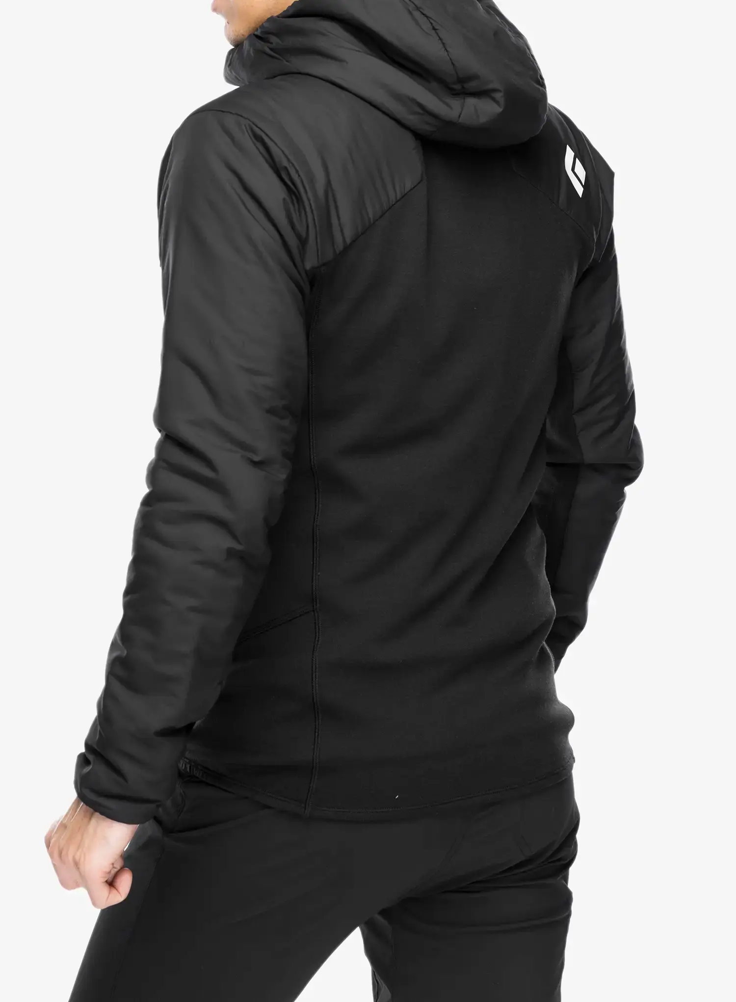 Jakna s postavom Black Diamond First Light Hybrid Hoody - blck/blck