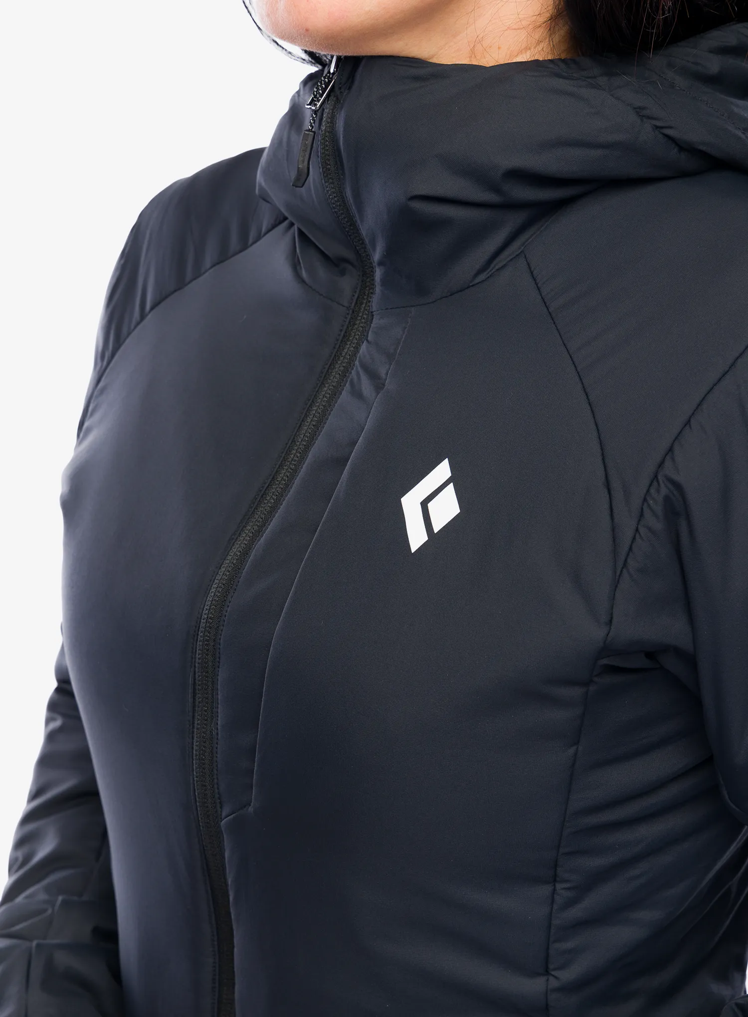 Jakna s postavom ženska Black Diamond First Light Stretch Hoody - blck