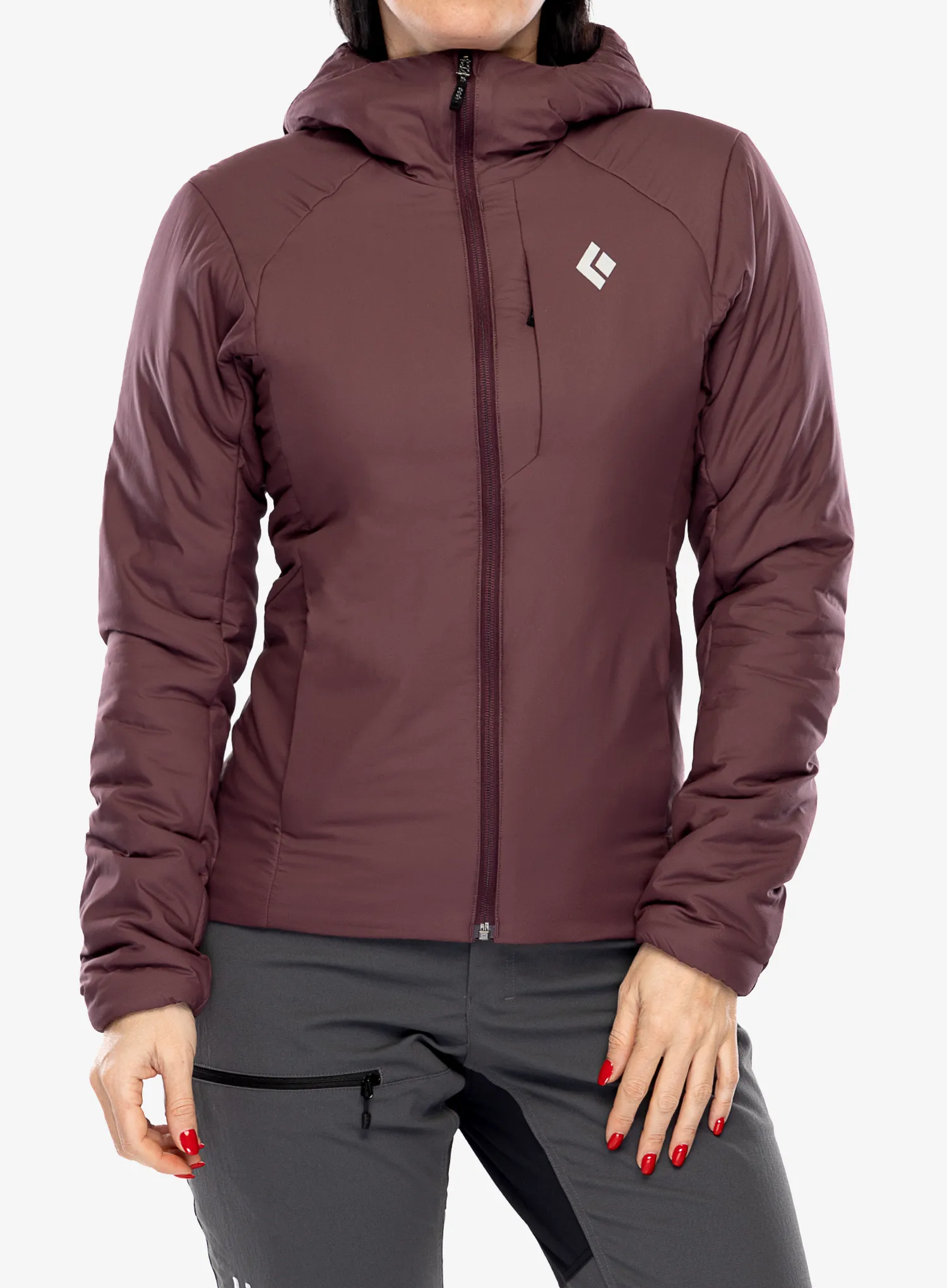 Jakna s postavom ženska Black Diamond First Light Stretch Hoody - fig