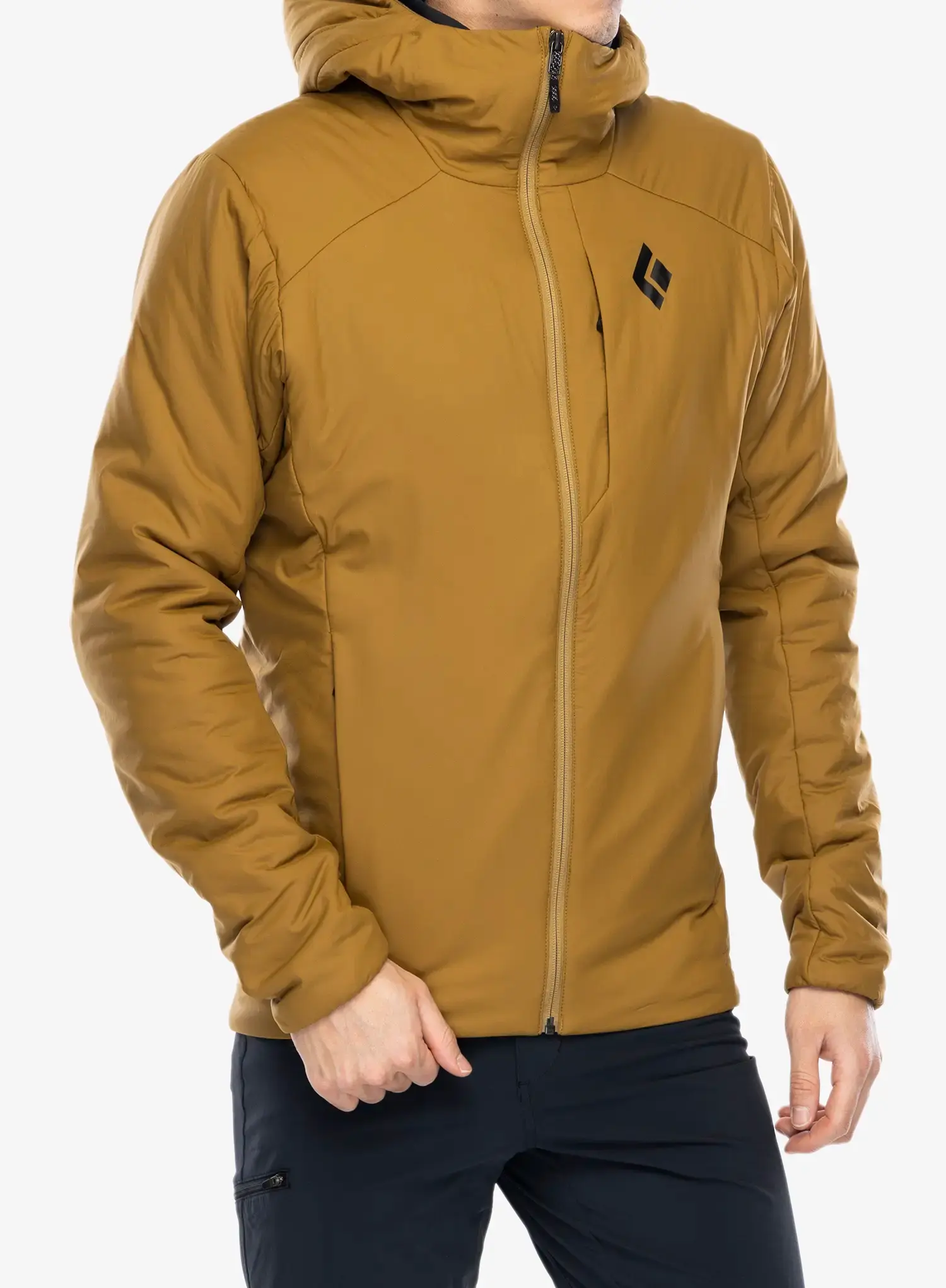 Jakna s postavom Black Diamond First Light Stretch Hoody - flax