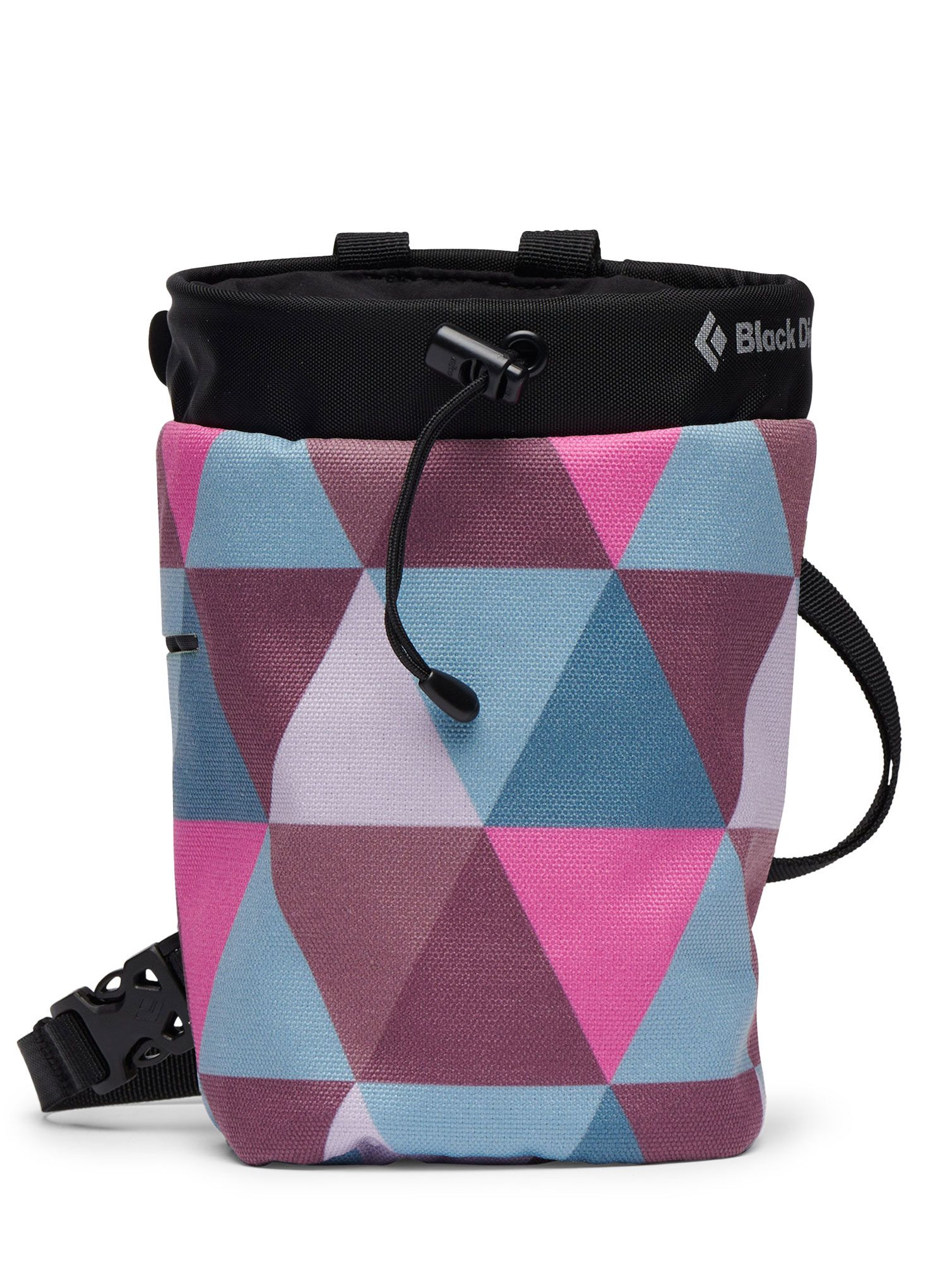Vrećica za magnezij Black Diamond Gym Chalk Bag - pink quilt